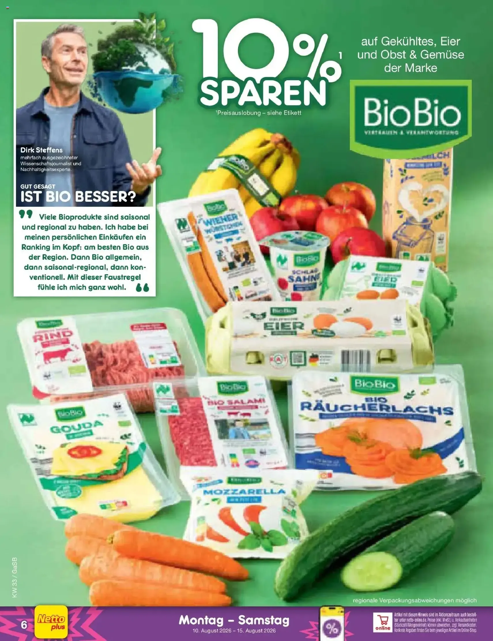 Netto Marken-Discount Prospekt - Gültiger Prospekt ab 10.08.2026, Seite 6 von insgesamt 63
