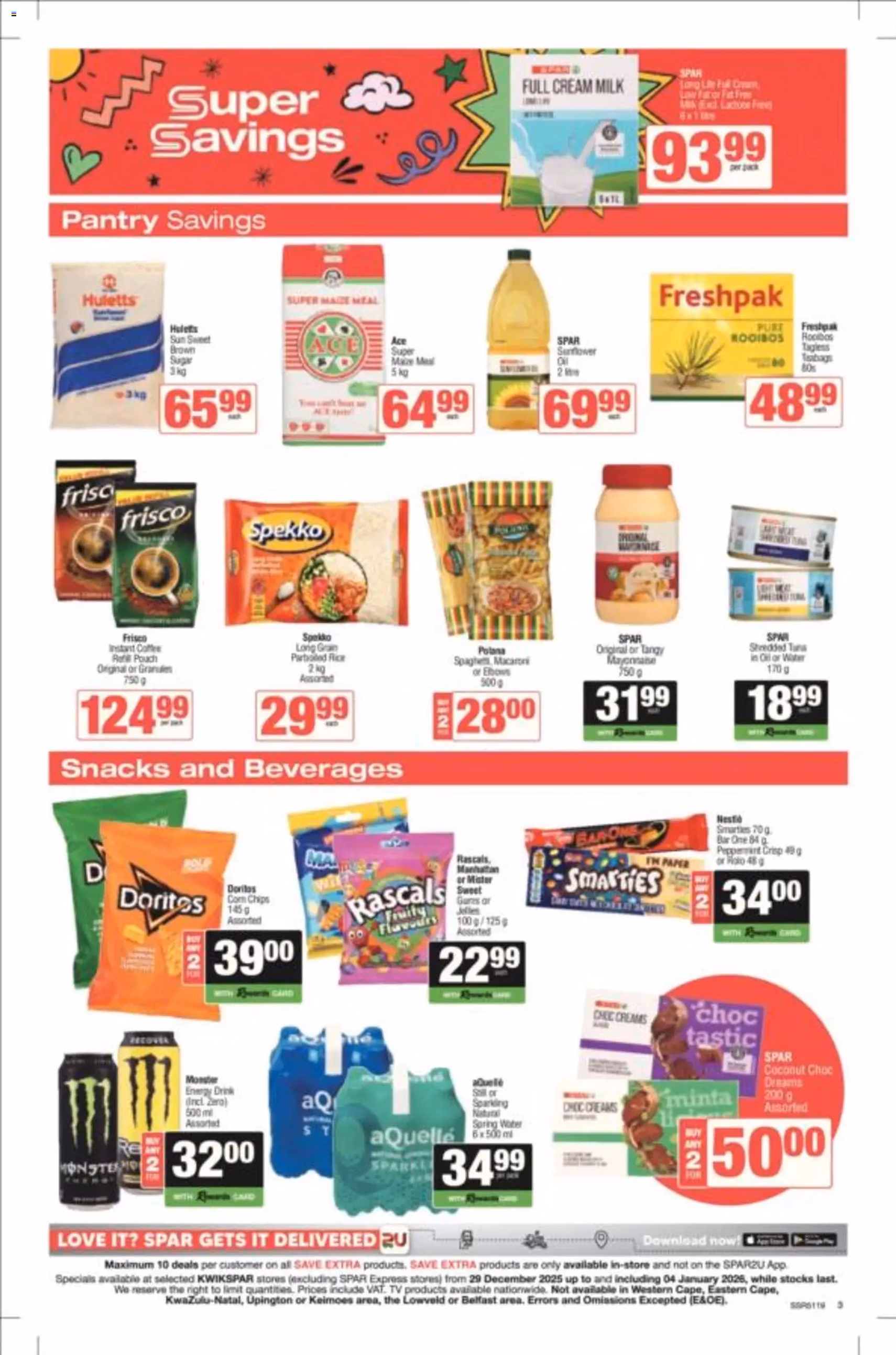 KWIKSPAR Specials - valid flyer from 29/12/2025, page 3 of 4