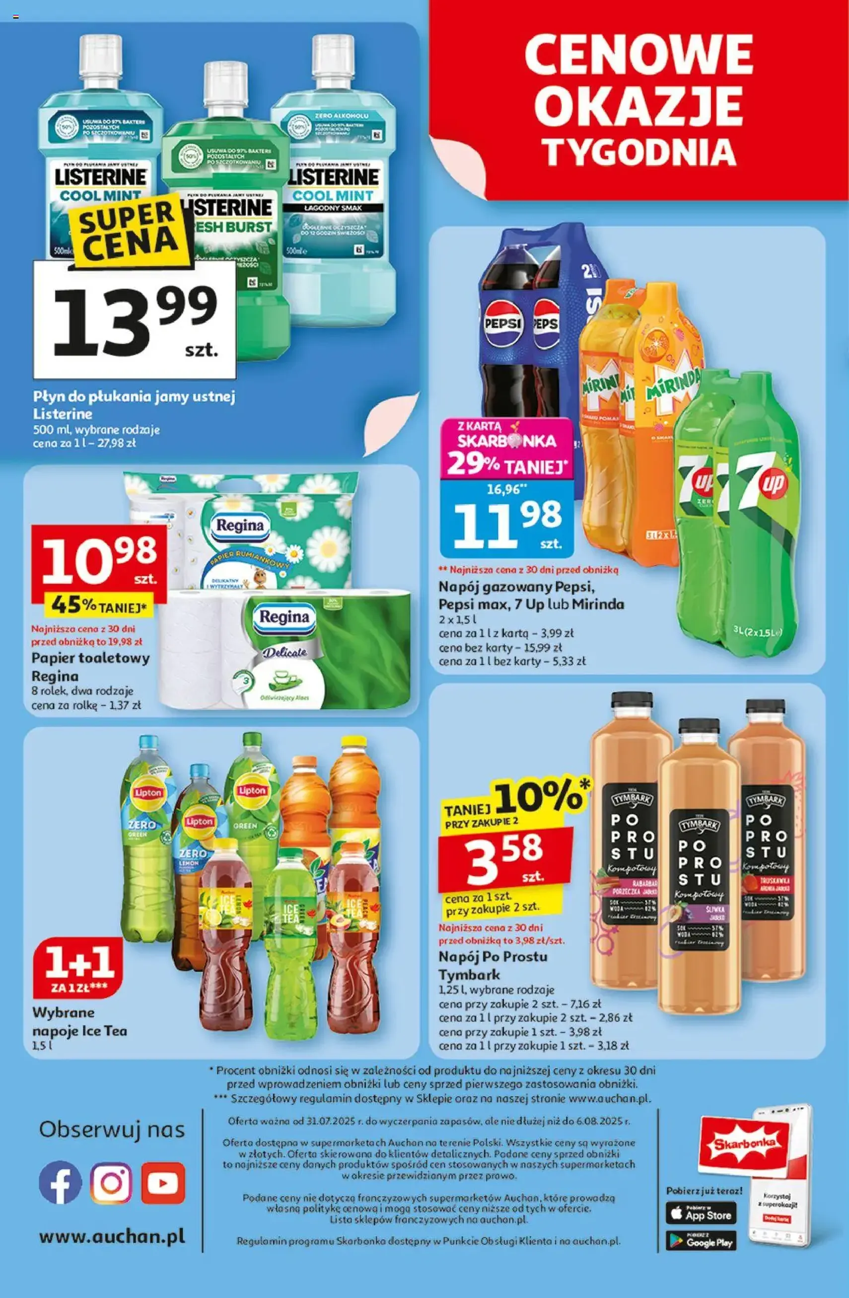 Auchan Gazetka - ważny gazetka od 31.07.2025 strona 8 z 8 Auchan Gazetka - ważny gazetka od 31.07.2025 strona 8 z 8