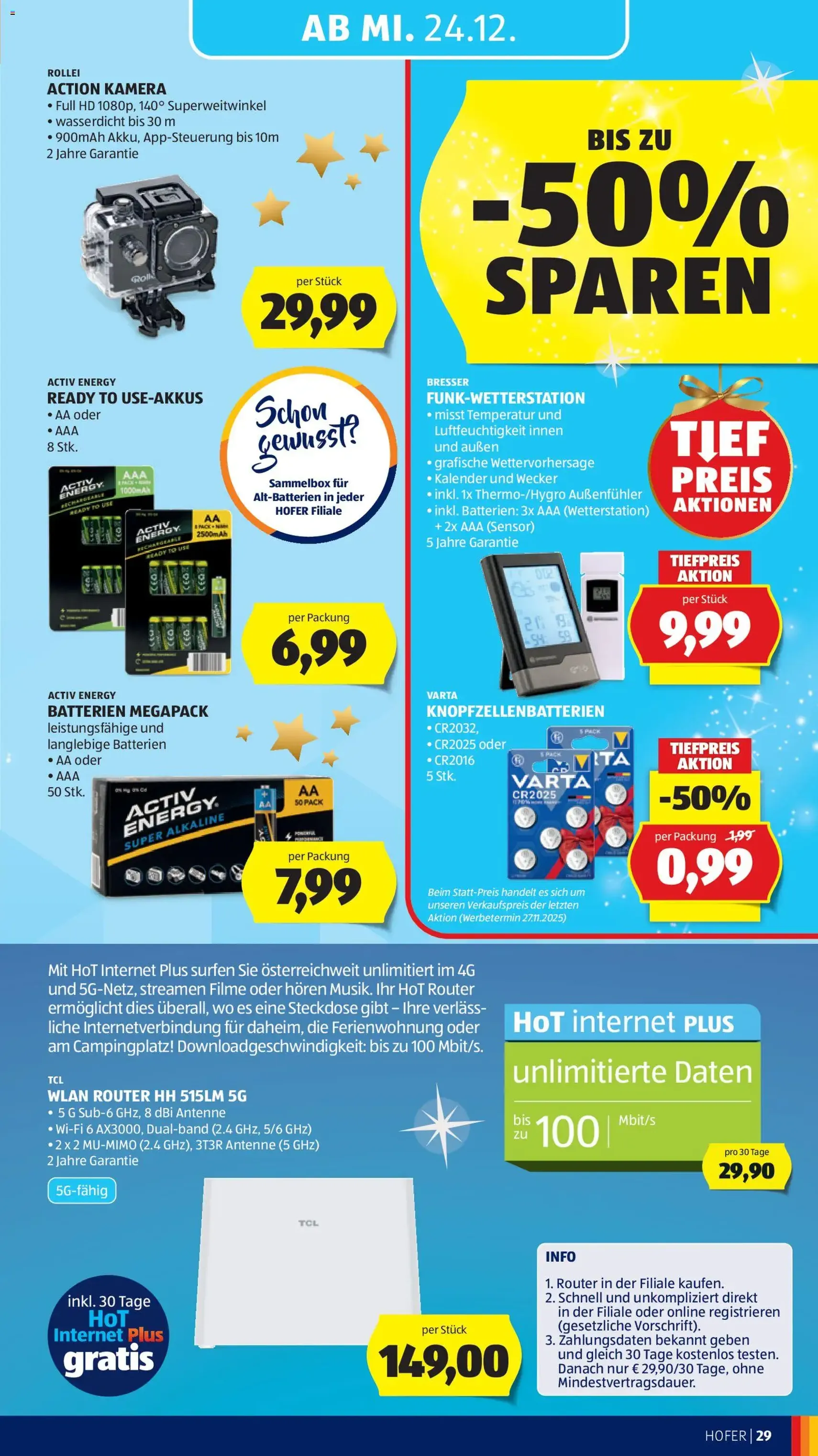 Hofer Flugblatt - Gültiger Prospekt ab 19.12.2025, Seite 37 von insgesamt 41