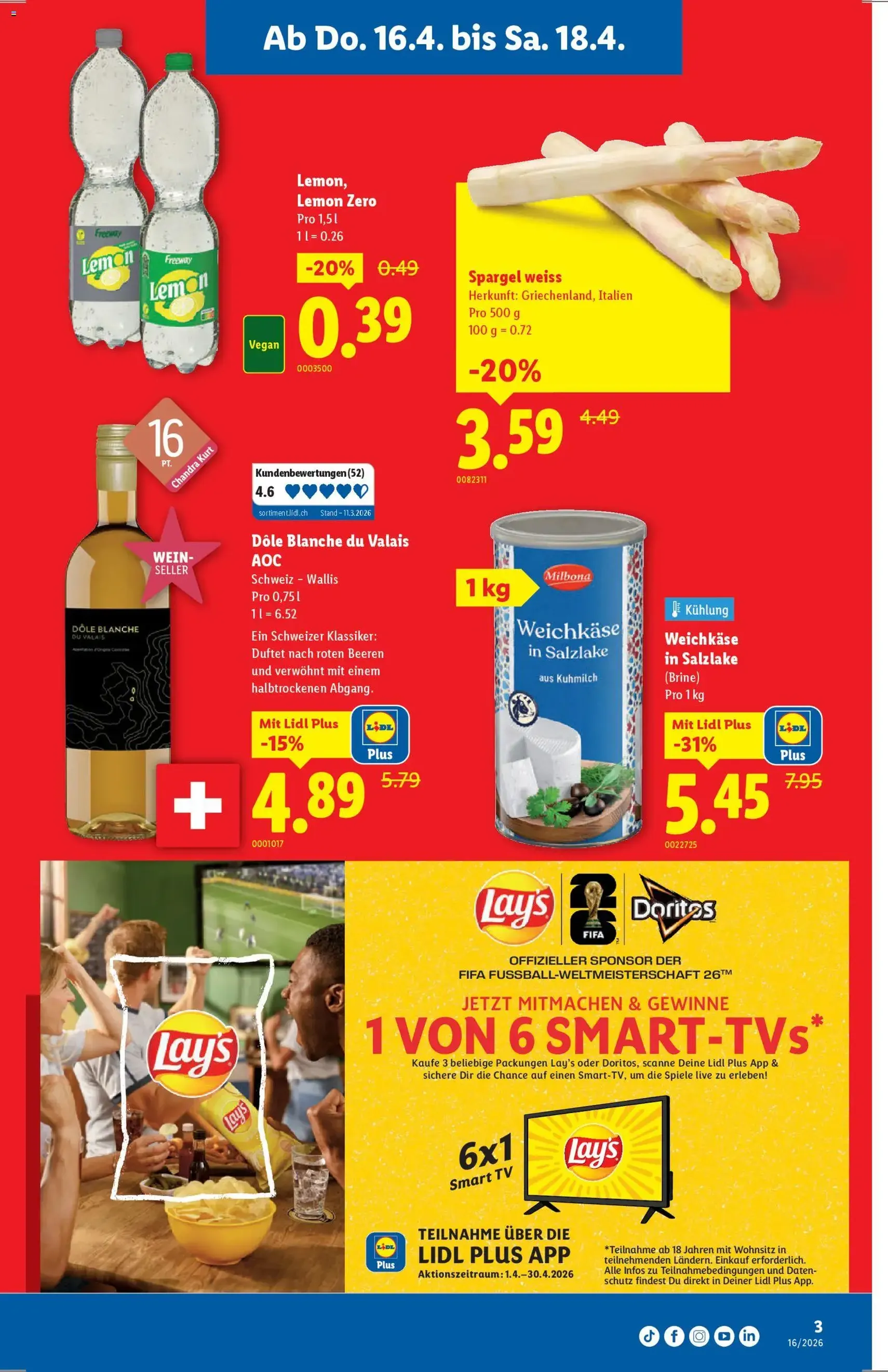 Lidl aktionen - Gültiger Prospekt ab 16.04.2026, Seite 3 von insgesamt 32