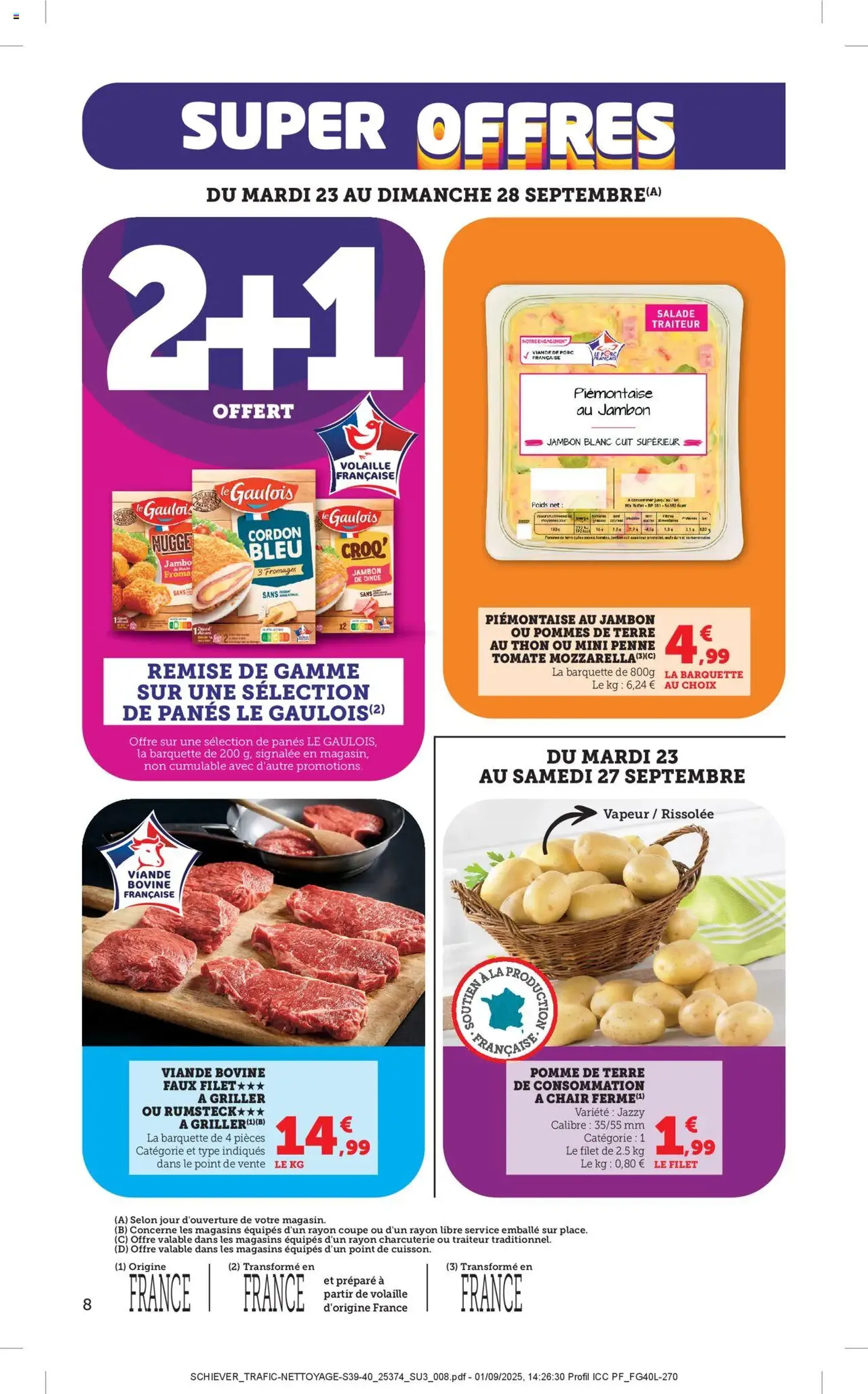 Bi1 catalogue - brochure valable à partir du 22/09/2025, page 8 sur 40