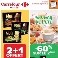 Carrefour Market catalogue - Prévisualisation du catalogue valable à partir du 07/07/2026