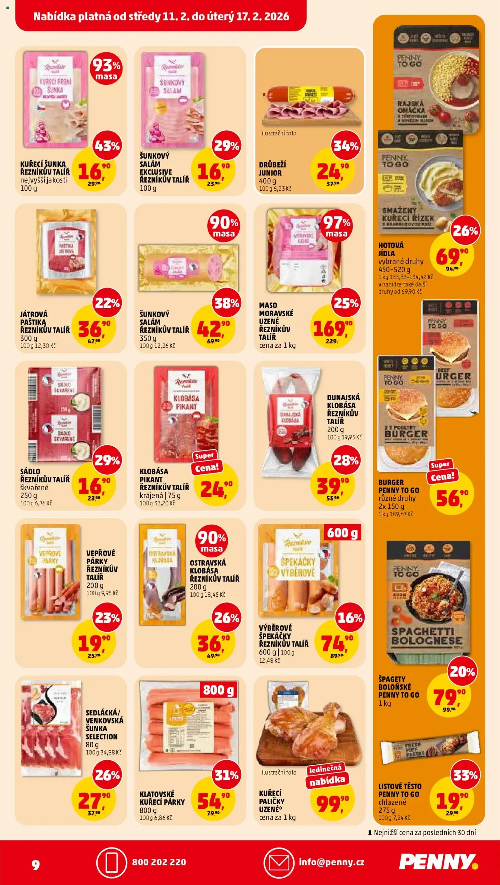 Penny Market leták - Čtvrtečník - platný leták od 11.02.2026 strana 9 z 31