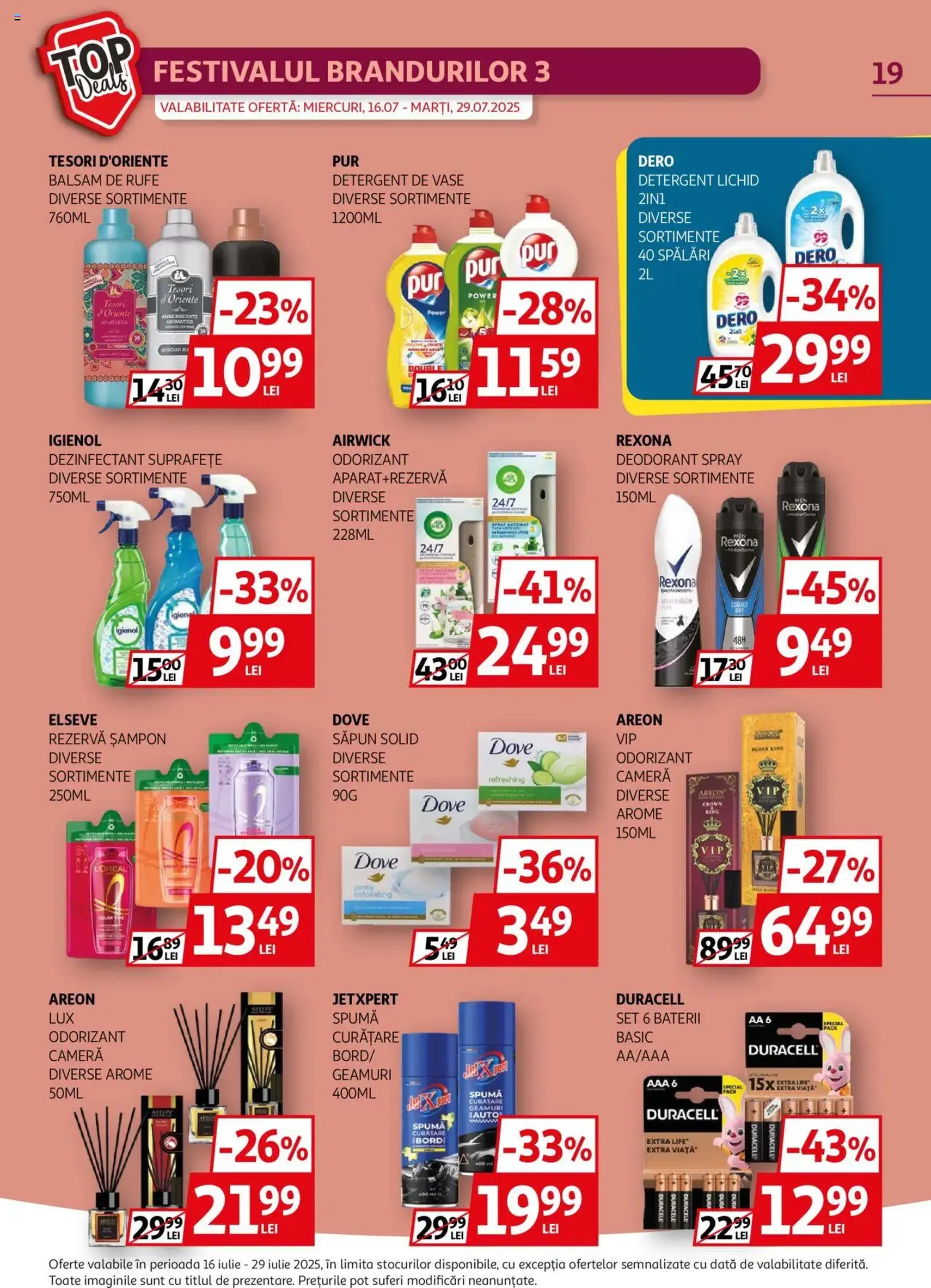Catalog Auchan - cataloage valabile începând cu 16.07.2025 pagina 19 din 20 Catalog Auchan - cataloage valabile începând cu 16.07.2025 pagina 19 din 20