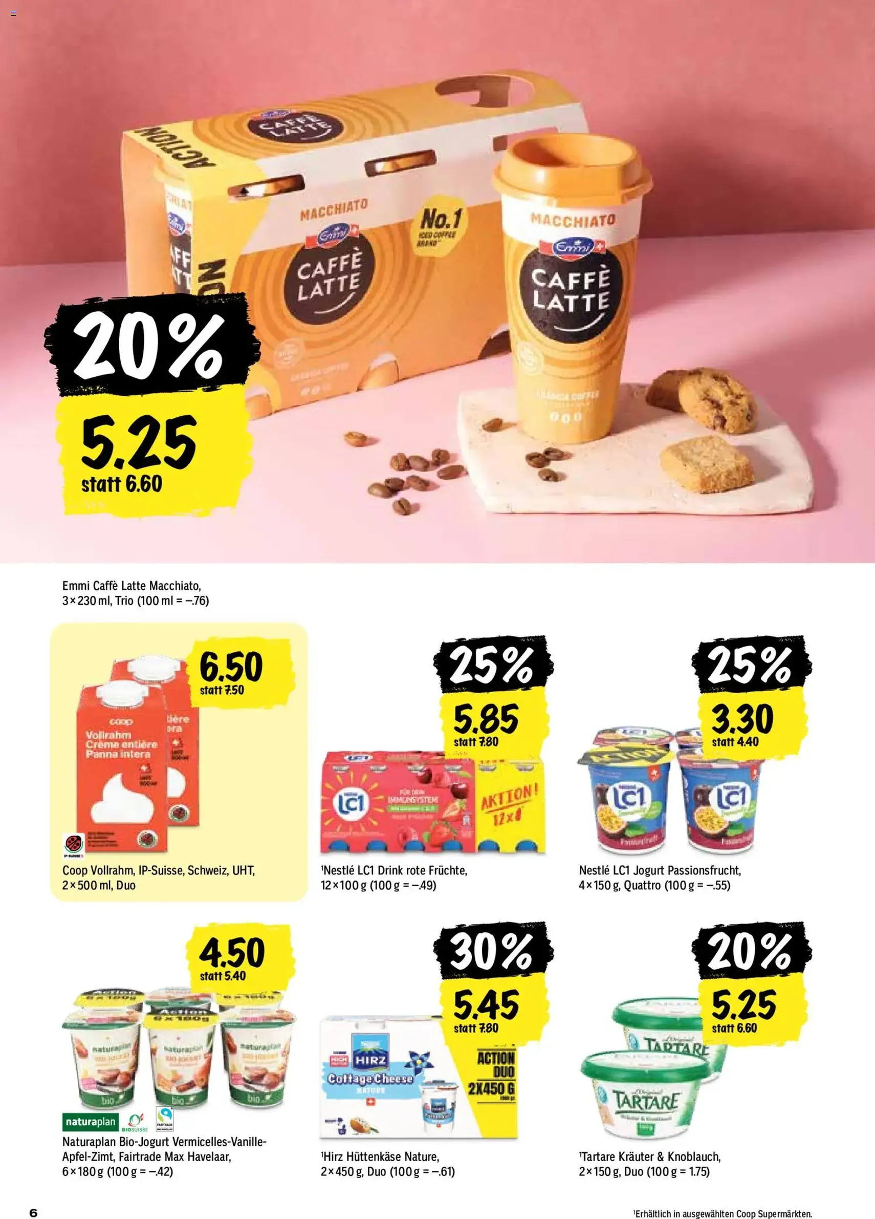 Coop aktionen - Gültiger Prospekt ab 27.08.2026, Seite 6 von insgesamt 24