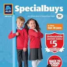 Weekly offers Aldi Back to school - Flyer preview valid from 22/06/2026