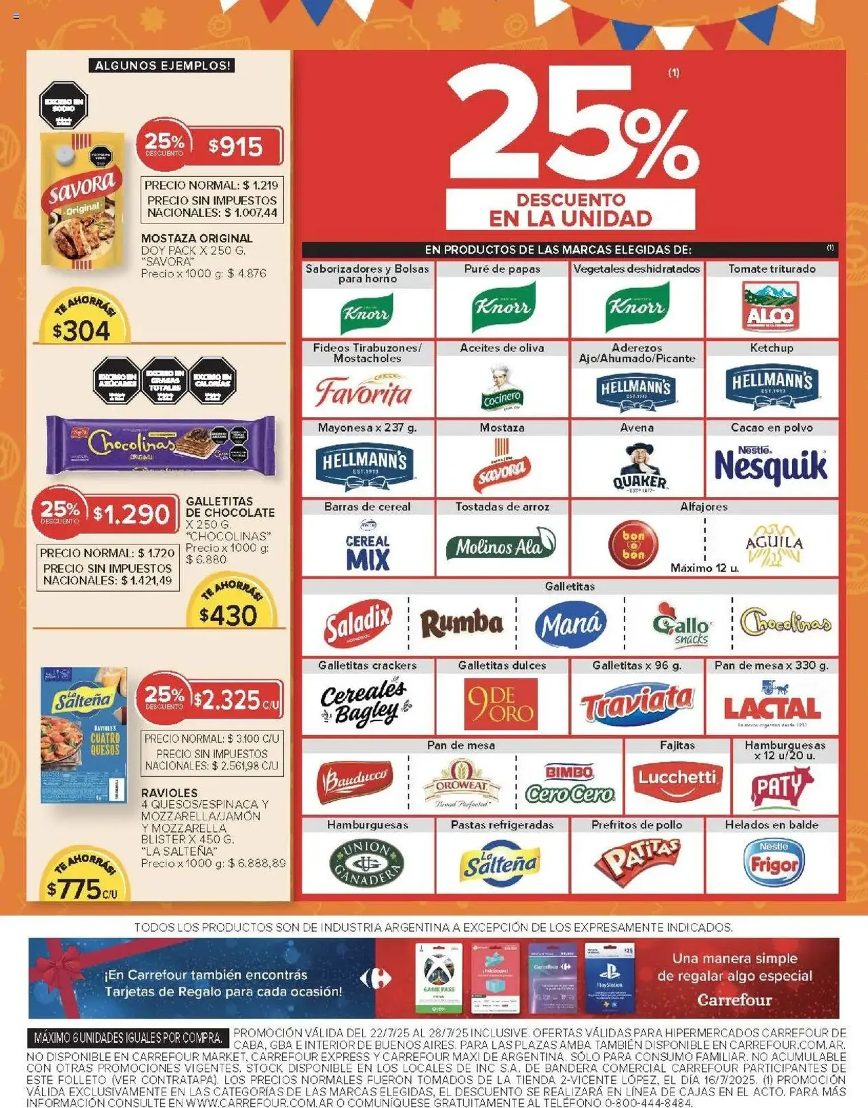 Carrefour ofertas - folleto válido desde 22/07/2025 página 7 de 33 Carrefour ofertas - folleto válido desde 22/07/2025 página 7 de 33