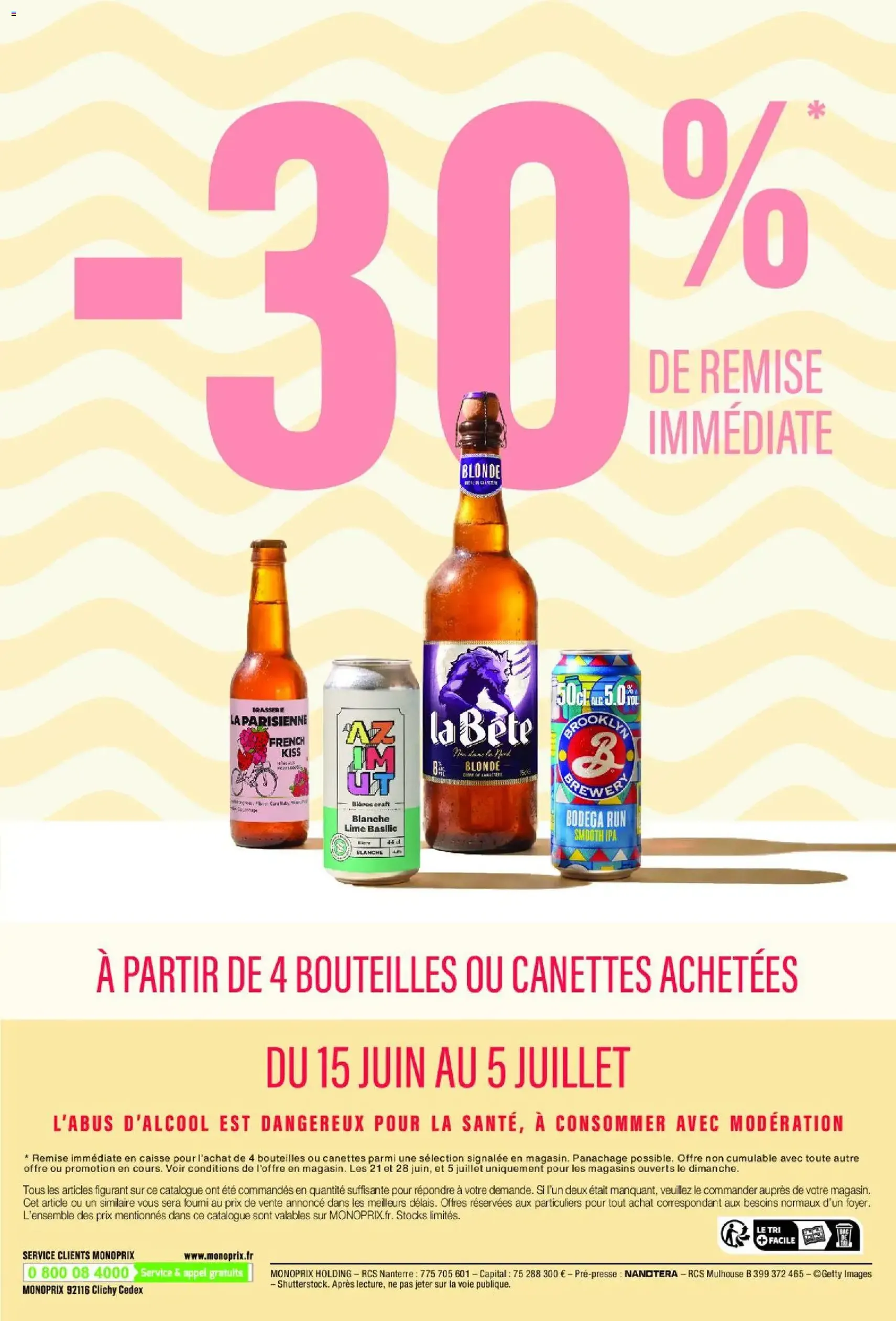 Monoprix catalogue - brochure valable à partir du 16/06/2026, page 65 sur 65