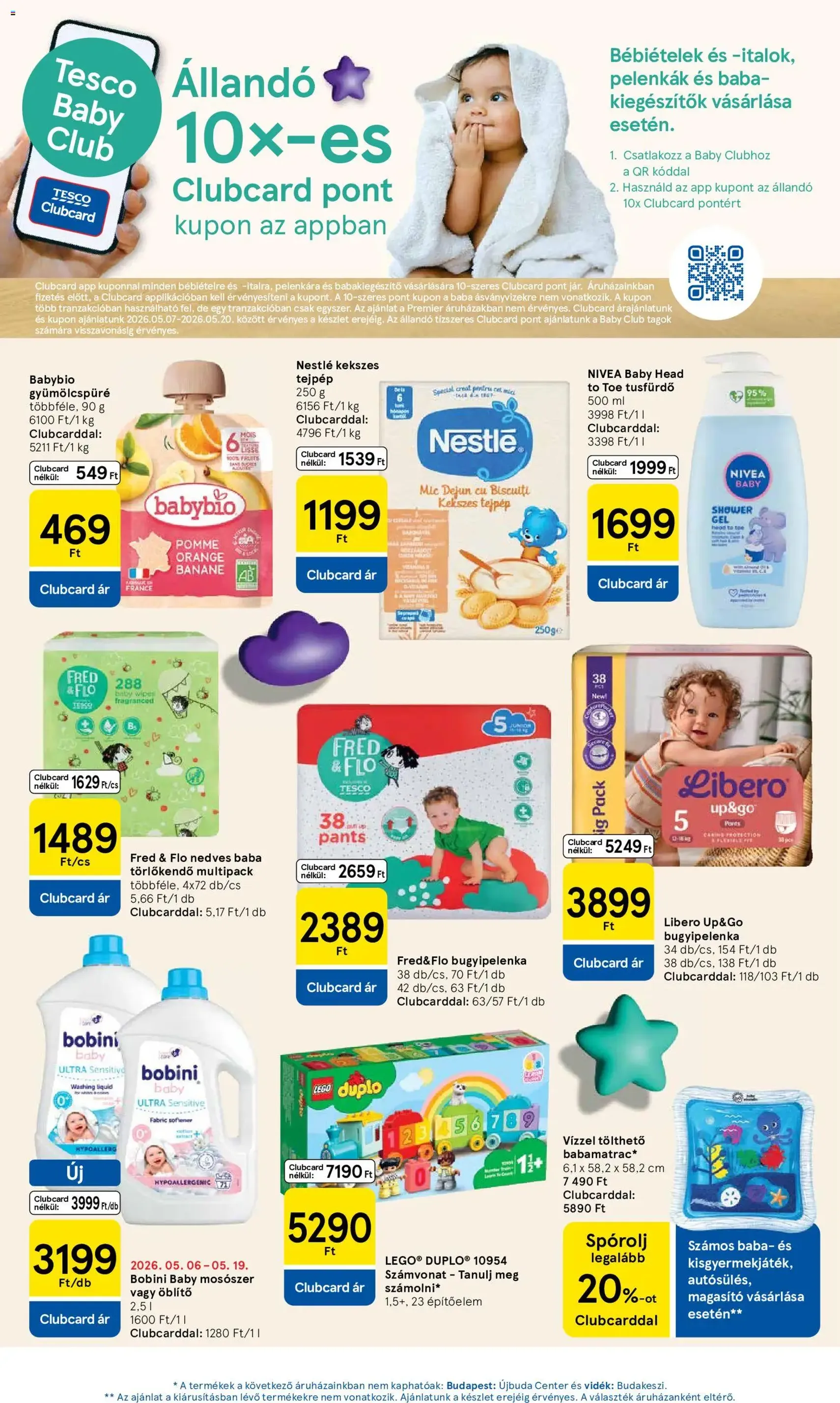 Tesco aktuális akciós újság - 2026.05.14. érvényes szórólap 9 oldal 34 oldalból