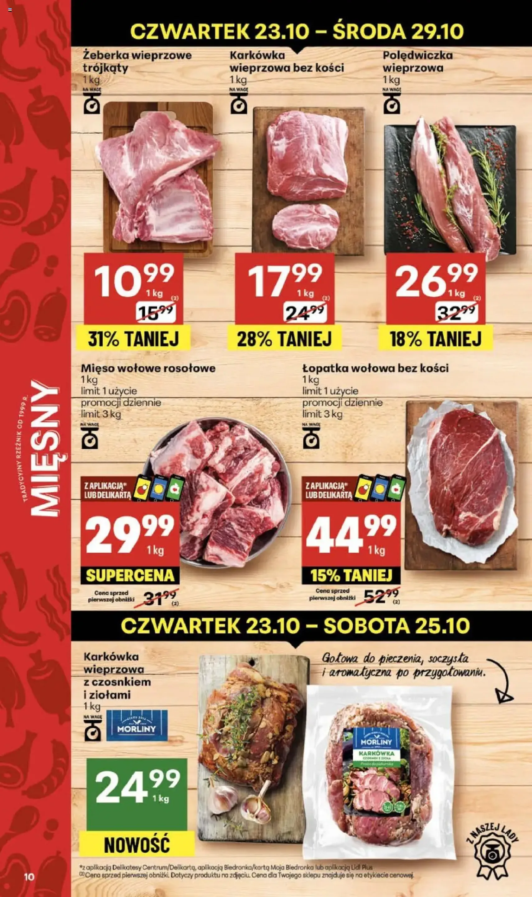 Delikatesy Centrum Gazetka - ważny gazetka od 23.10.2025 strona 10 z 40 Delikatesy Centrum Gazetka - ważny gazetka od 23.10.2025 strona 10 z 40