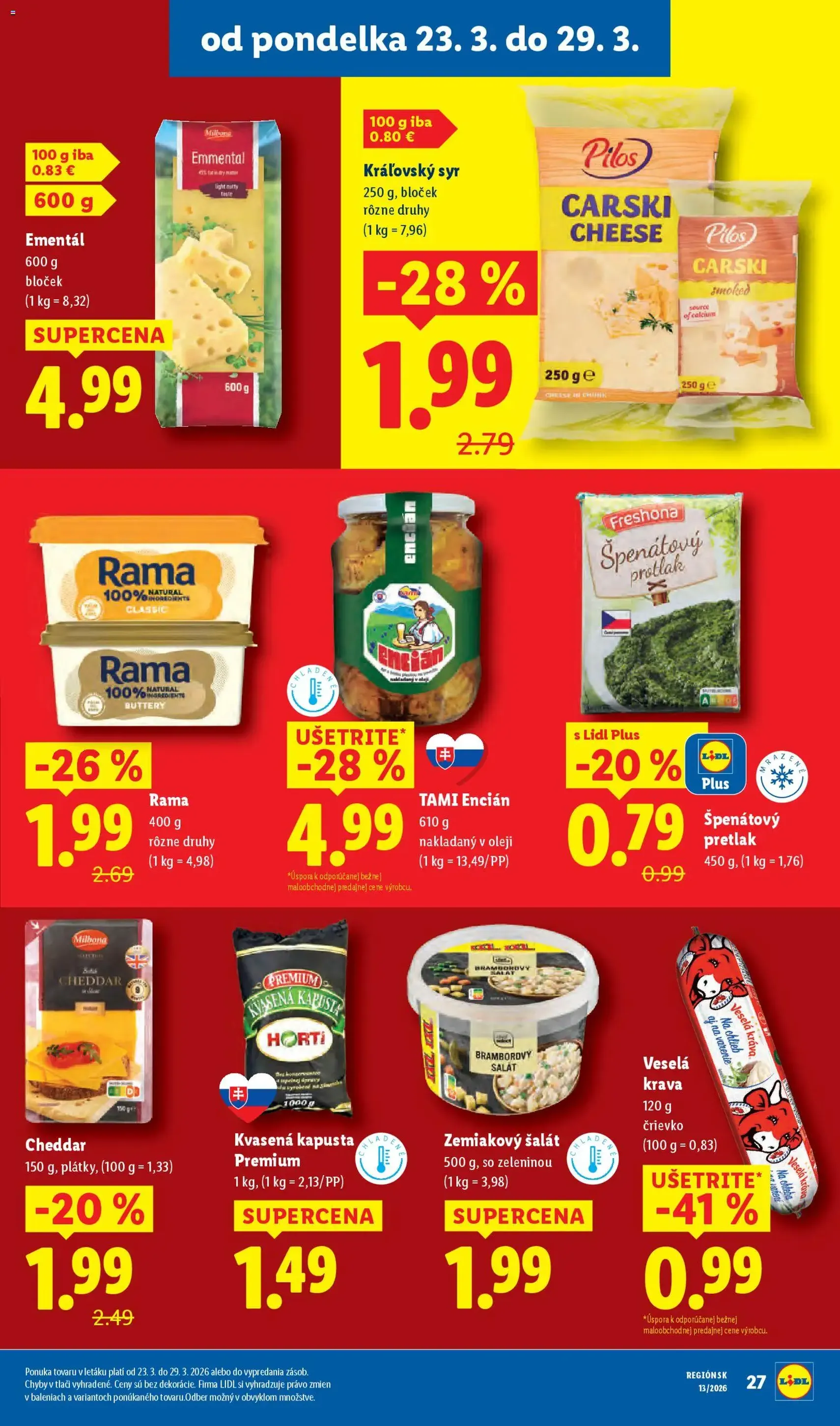 Lidl leták - platný leták od 23.03.2026 strana 33 z 105