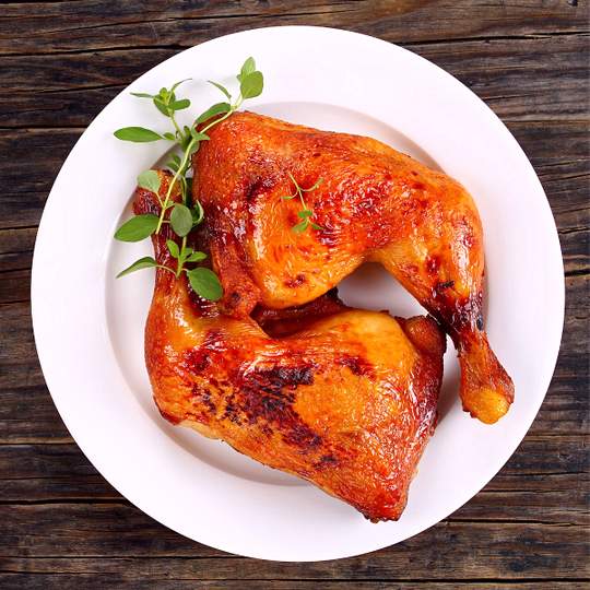 Anteprima ricetta Quarti di pollo arrosto