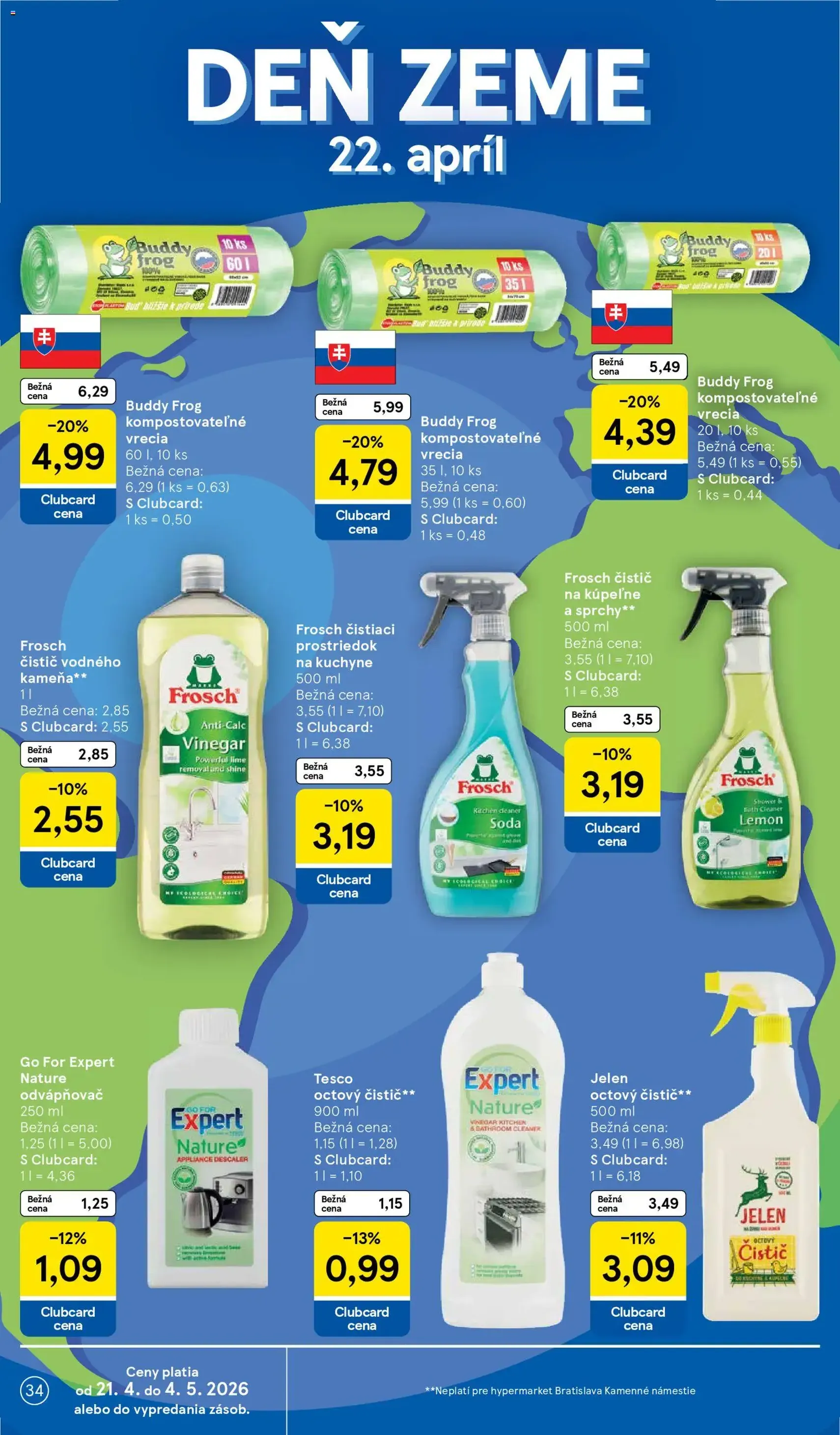 Tesco Hypermarket - leták - platný leták od 22.04.2026 strana 34 z 45