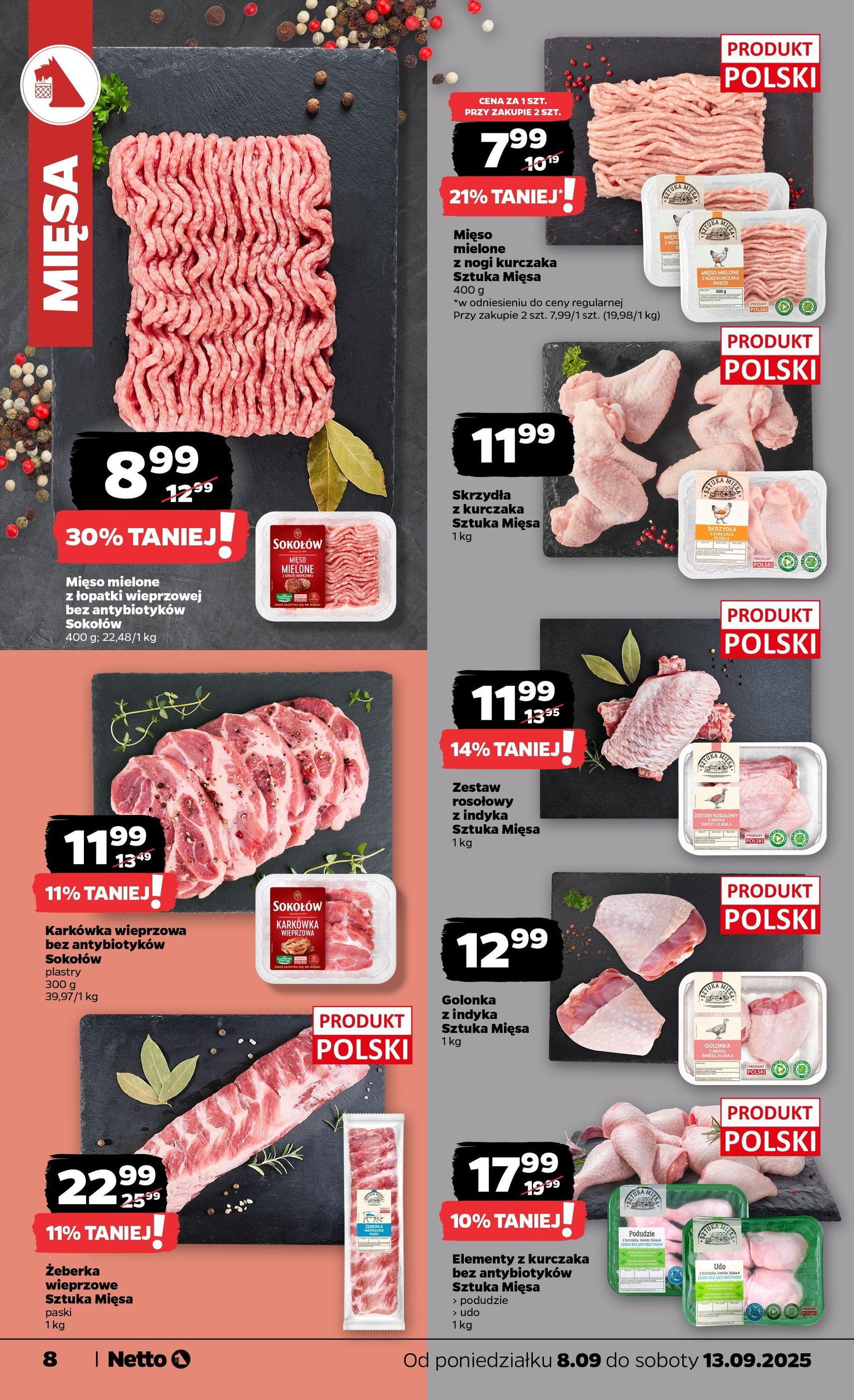 Netto gazetka - Spożywcza - ważny gazetka od 08.09.2025 strona 8 z 30 Netto gazetka - Spożywcza - ważny gazetka od 08.09.2025 strona 8 z 30