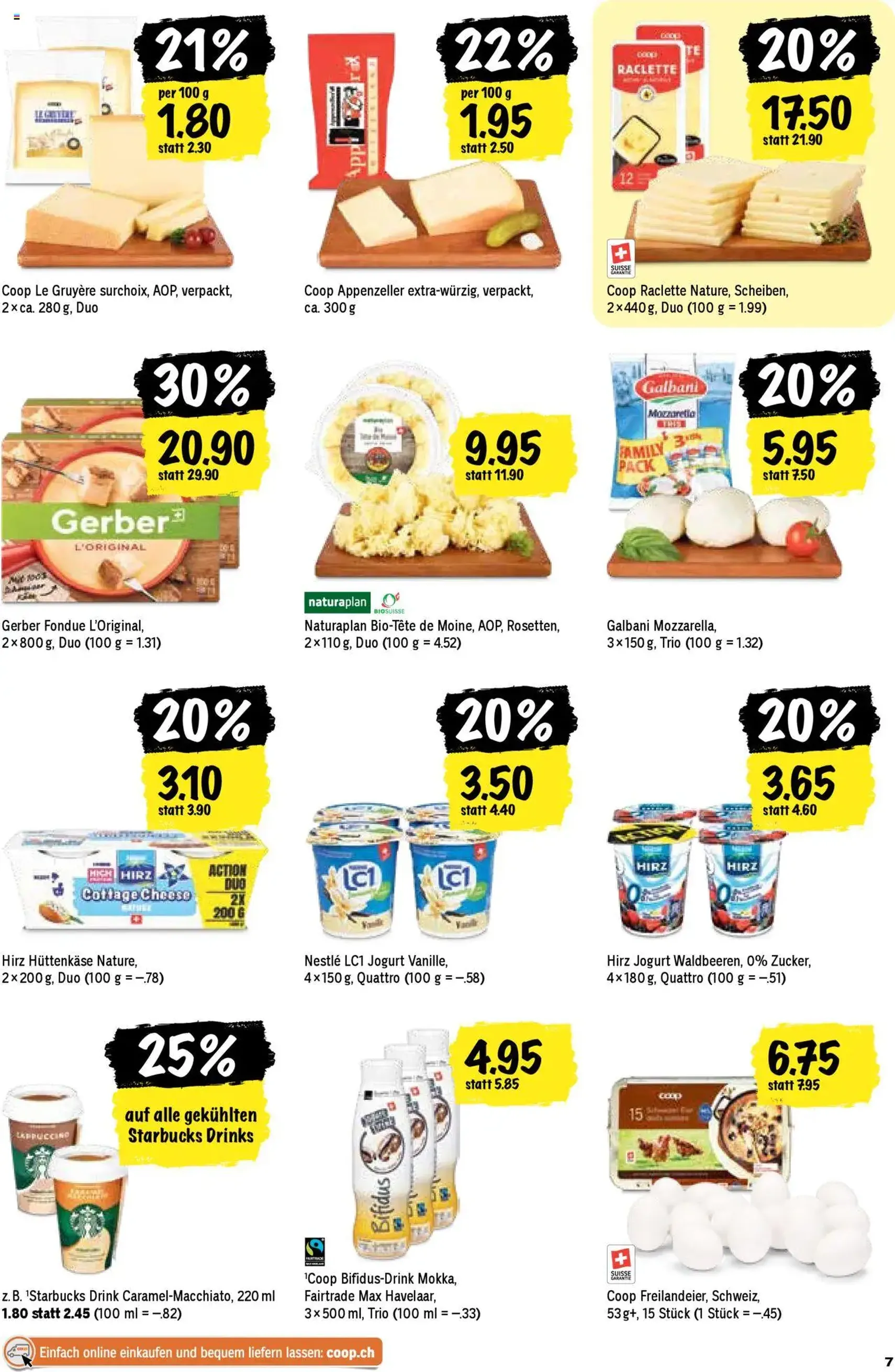 Coop Aktionen - Gültiger Prospekt ab 25.09.2025, Seite 7 von insgesamt 24