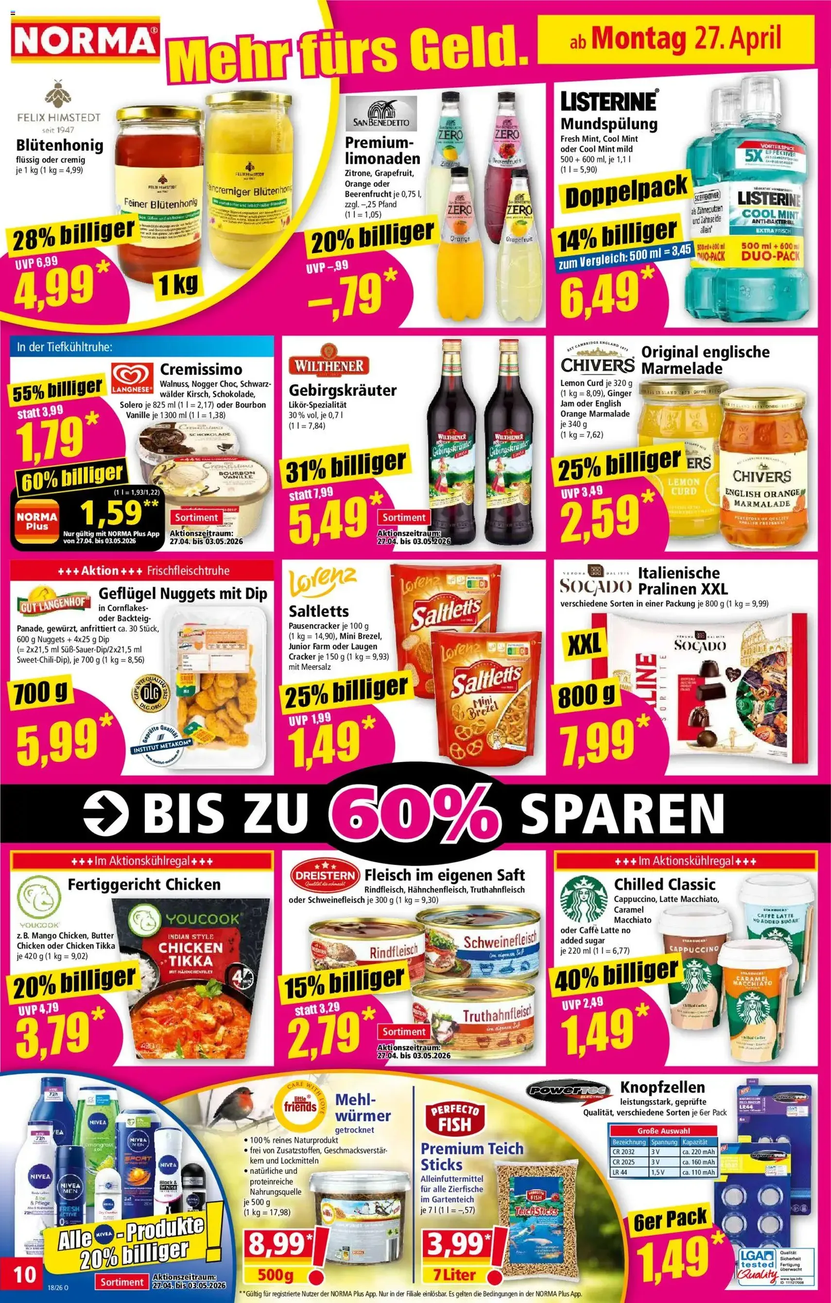 Norma Prospekt - Gültiger Prospekt ab 27.04.2026, Seite 10 von insgesamt 19