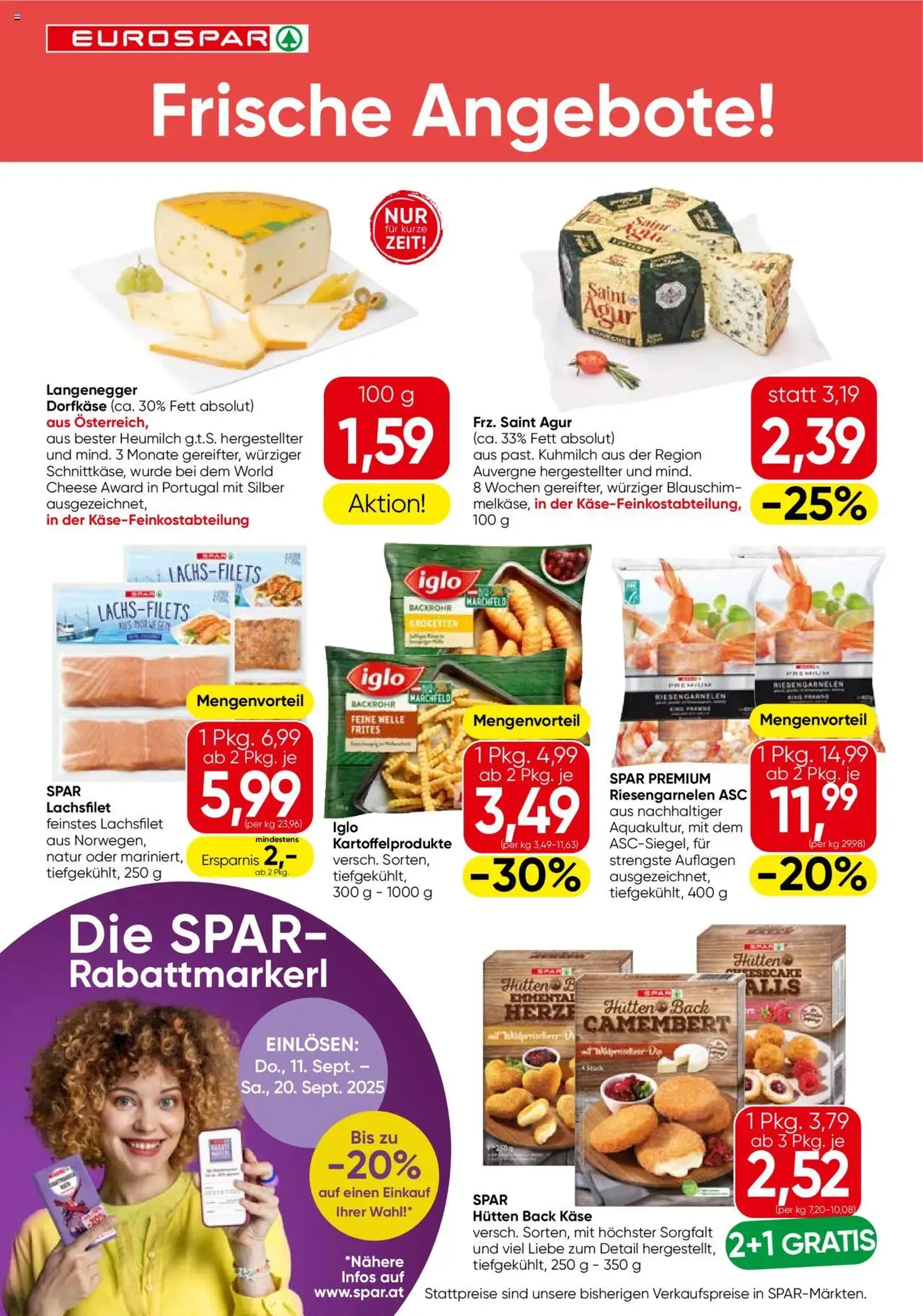 Eurospar Flugblatt - Gültiger Prospekt ab 11.09.2025, Seite 6 von insgesamt 16