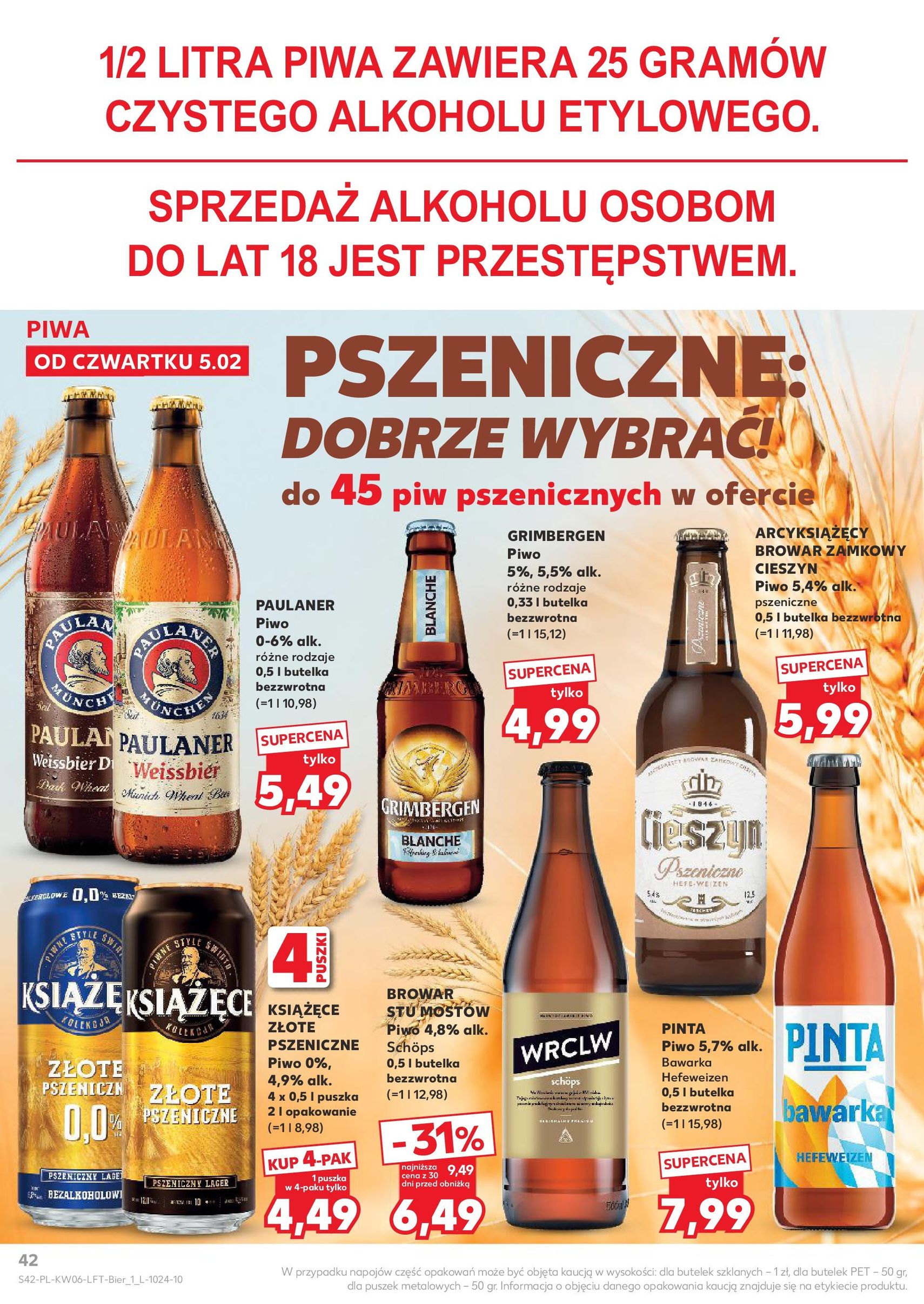 Kaufland gazetka - ważny gazetka od 05.02.2026 strona 42 z 54
