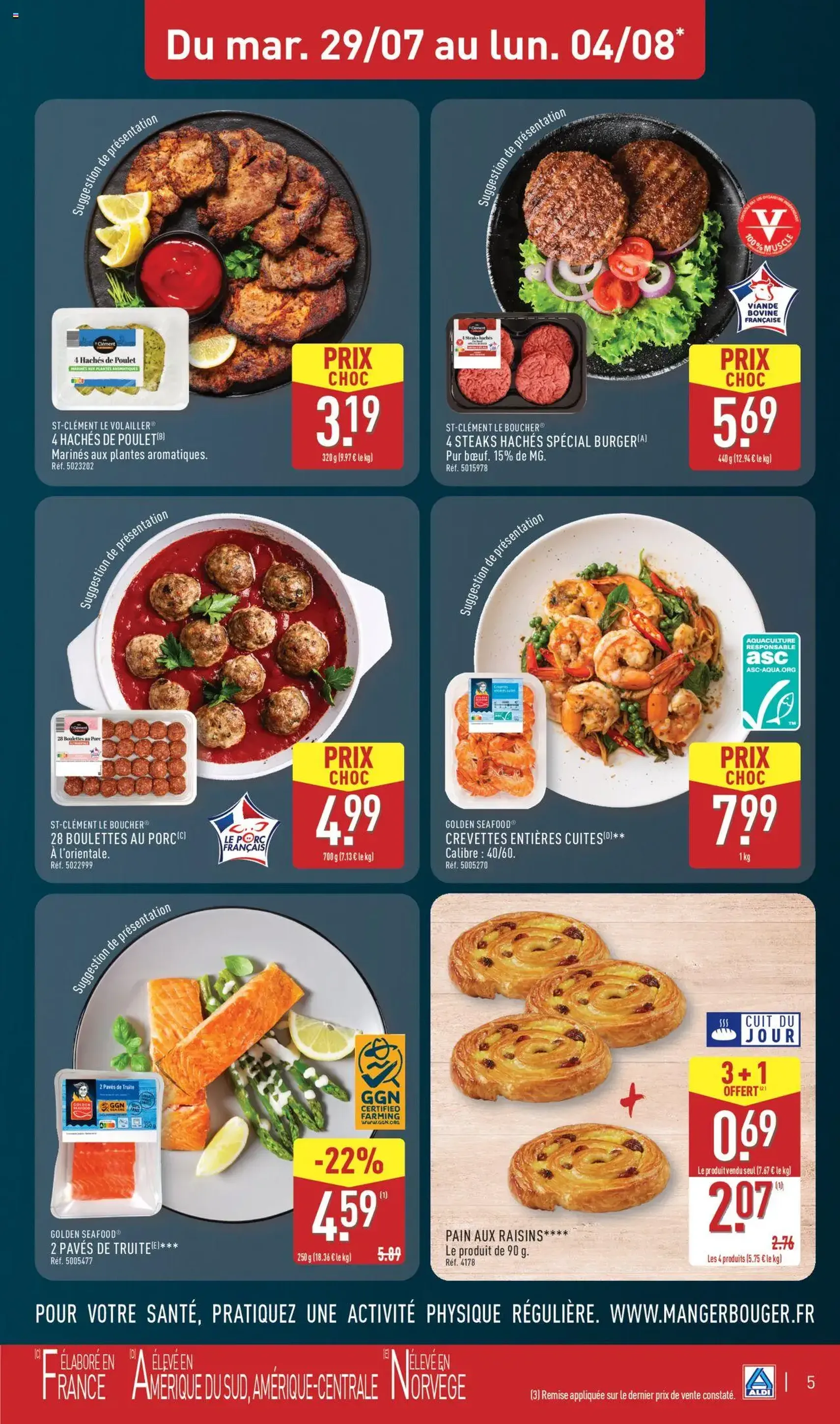 Aldi catalogue de la semaine 31 - brochure valable à partir du 29/07/2025, page 7 sur 50