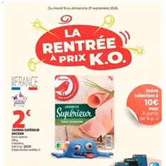 Auchan catalogue - Prévisualisation du catalogue valable à partir du 15/09/2026