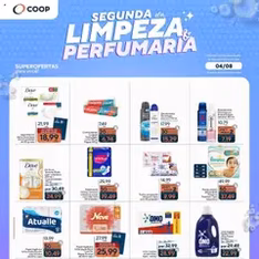 Coop - Ofertas Segunda da Limpeza e Perfumaria - pré-visualização do folheto, válido a partir de 04/08/2025