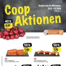 Coop aktionen - Prospekt Vorschau gültig ab 25.06.2026