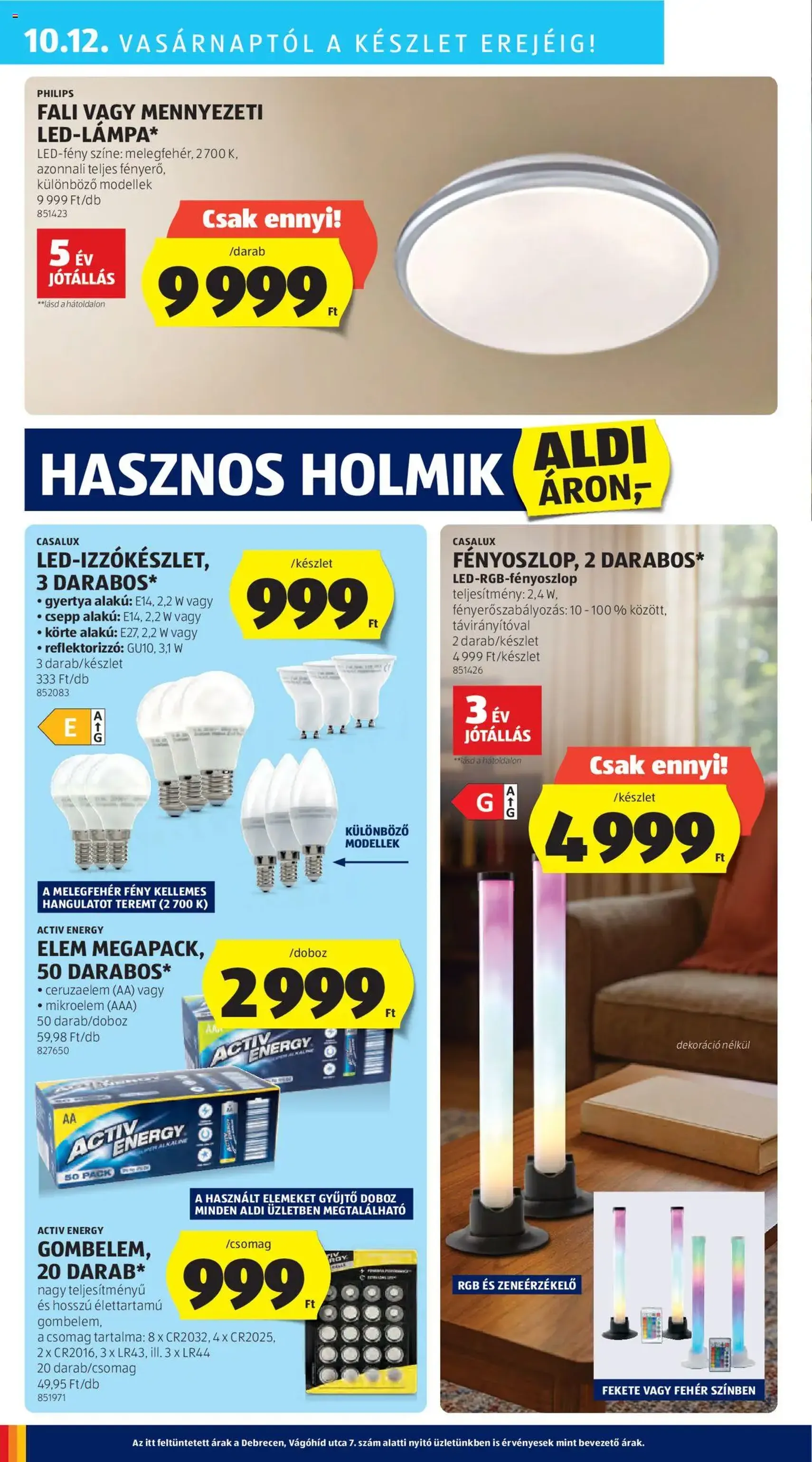 Aldi Akciós újság - 2025.10.09. érvényes szórólap 42 oldal 48 oldalból Aldi Akciós újság - 2025.10.09. érvényes szórólap 42 oldal 48 oldalból