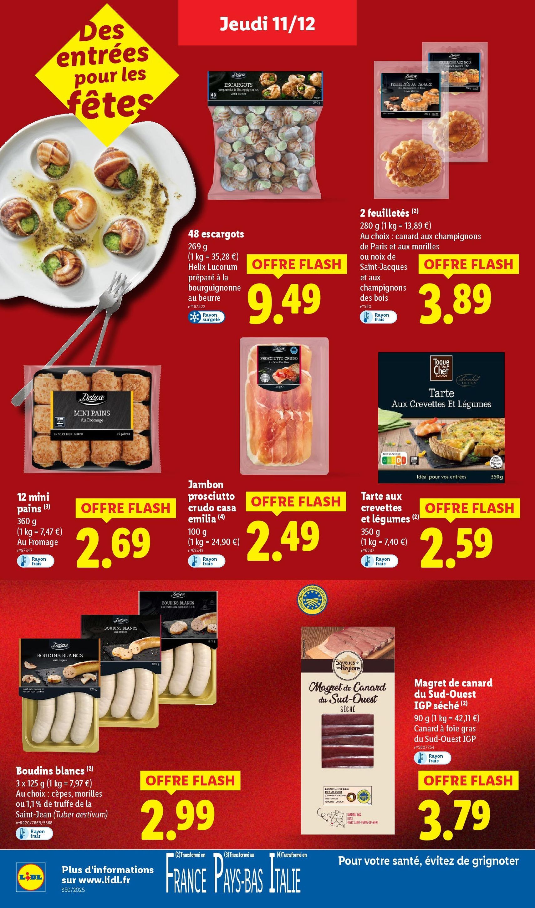 LIDL catalogue semaine 50 - brochure valable à partir du 11/12/2025, page 32 sur 88