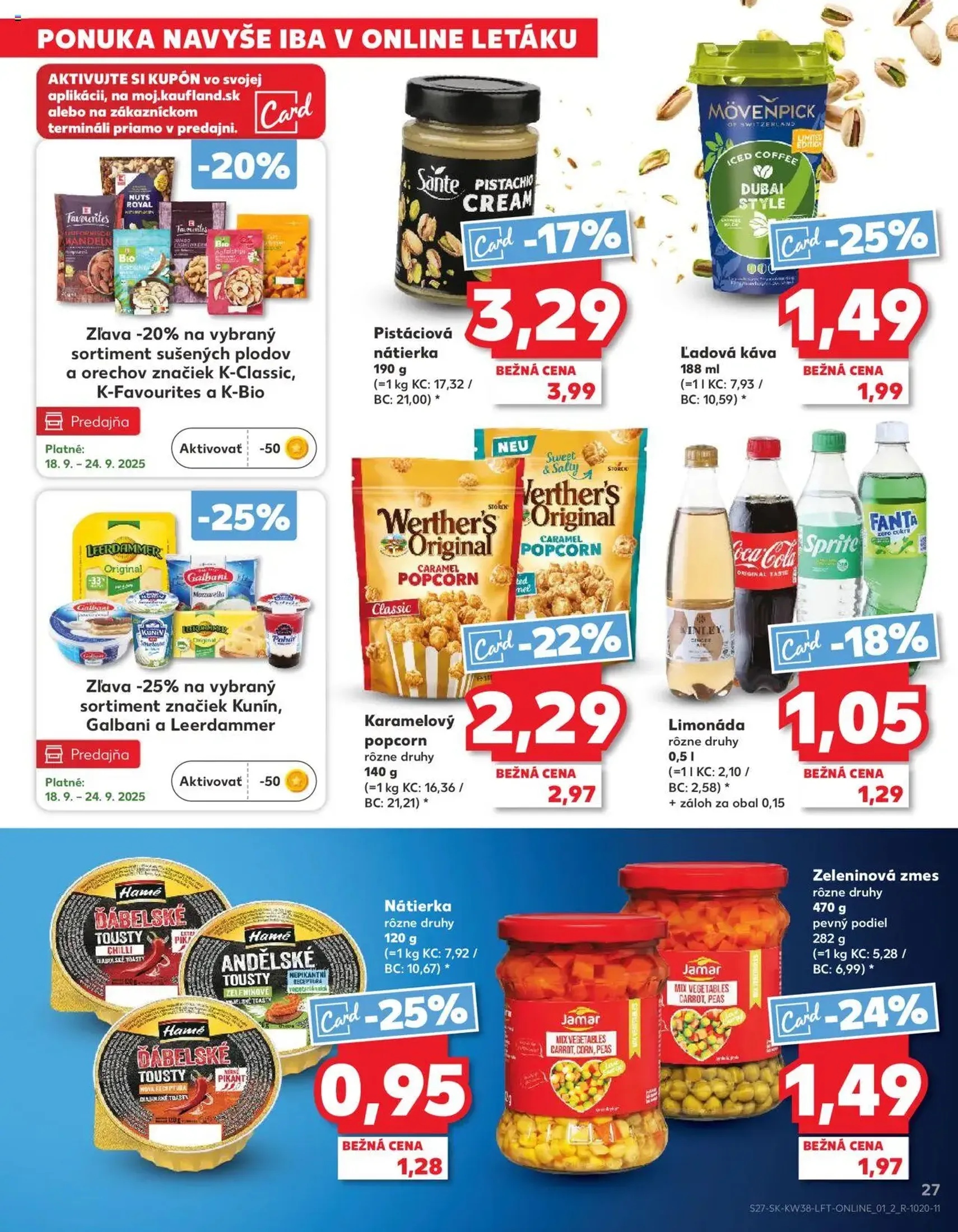 Kaufland SK Bratislava-Devínska Nová Ves - 2025.09.18. érvényes szórólap 27 oldal 76 oldalból