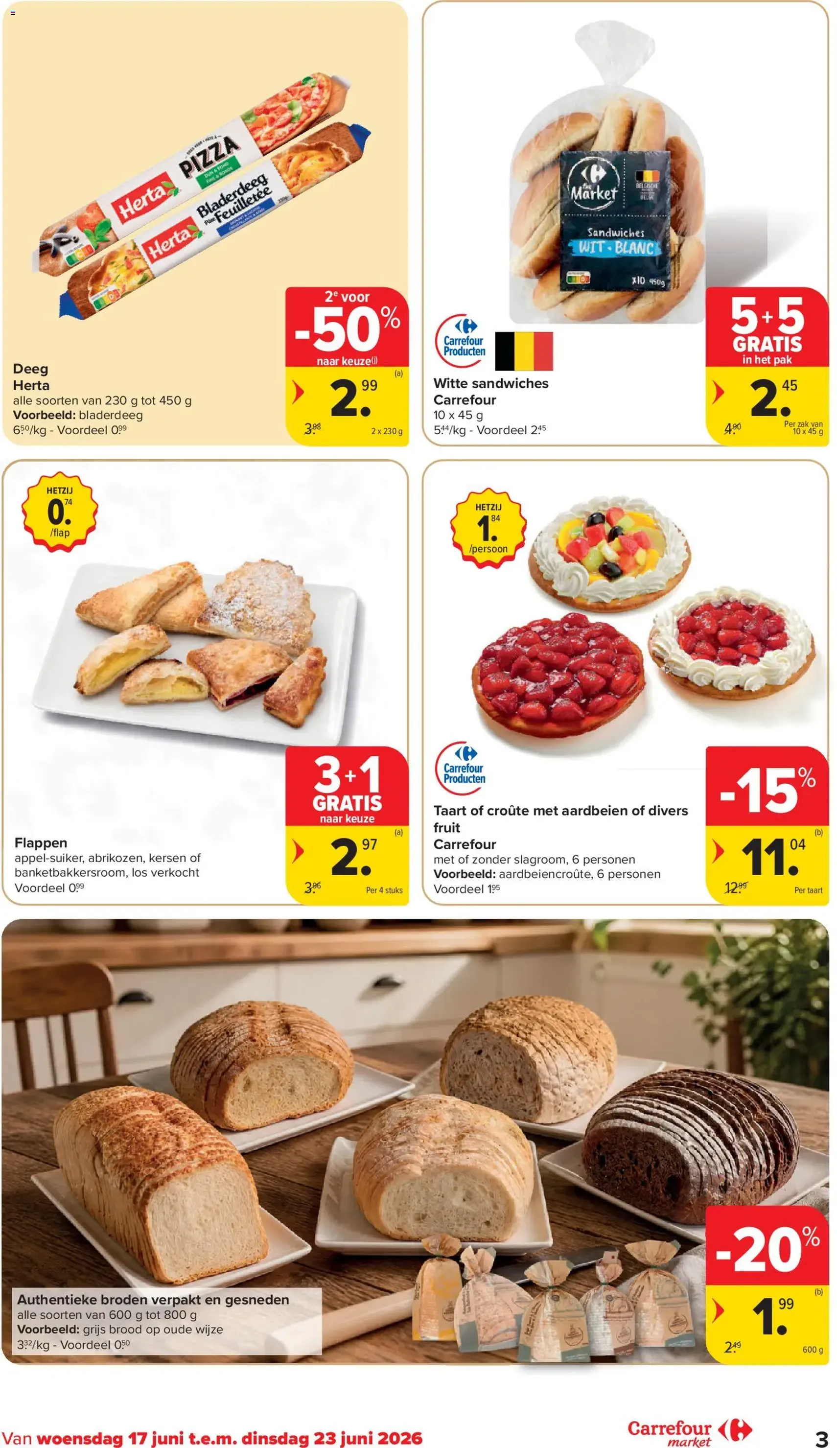 Carrefour market Folder week 25 - geldige folder vanaf 17/06/2026 pagina 3 van 24