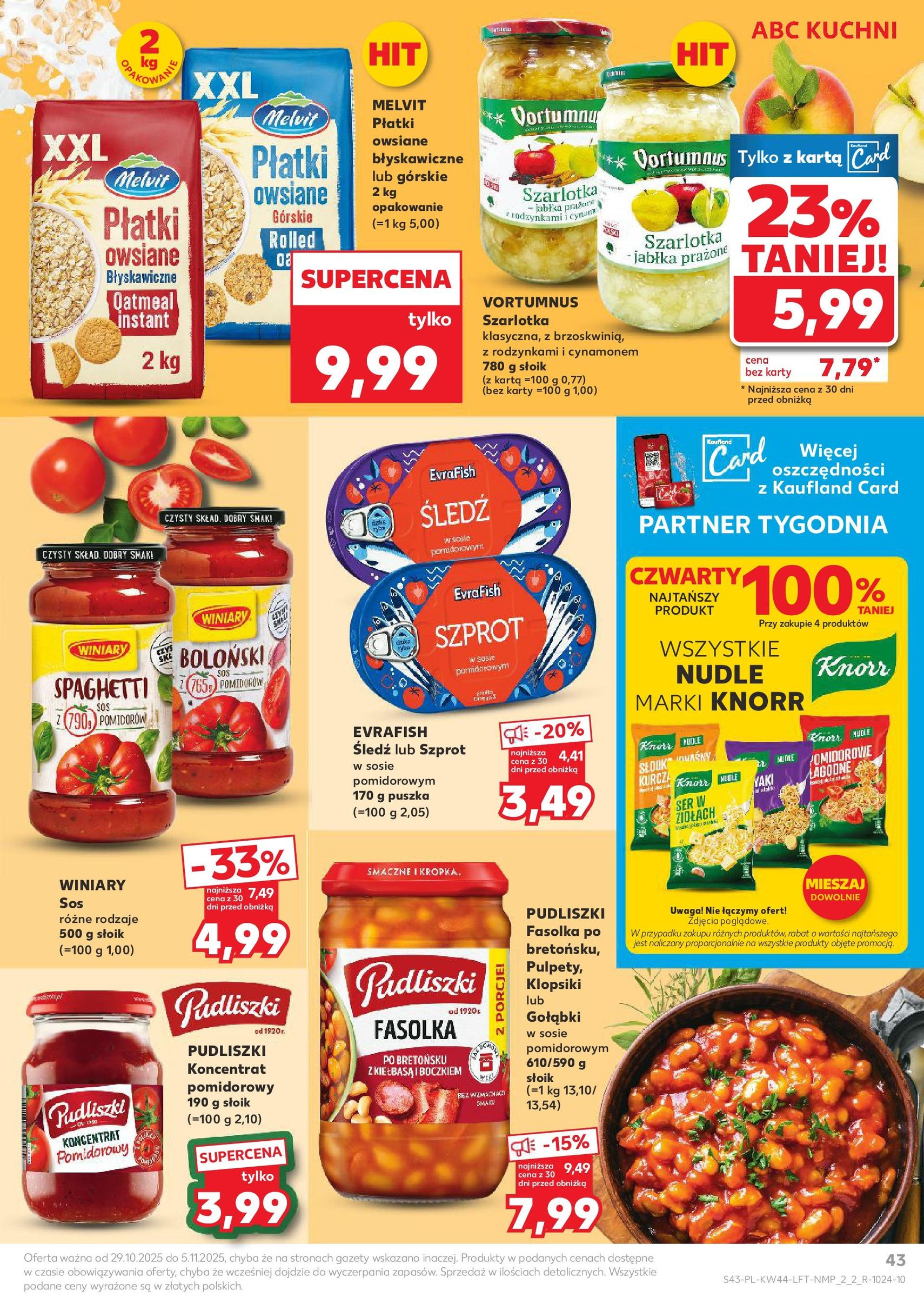 Kaufland gazetka - ważny gazetka od 29.10.2025 strona 43 z 63 Kaufland gazetka - ważny gazetka od 29.10.2025 strona 43 z 63