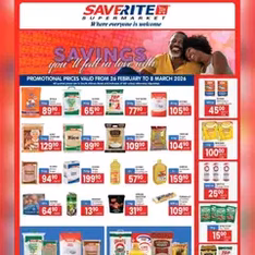 Saverite Specials - Flyer preview valid from 26/02/2026