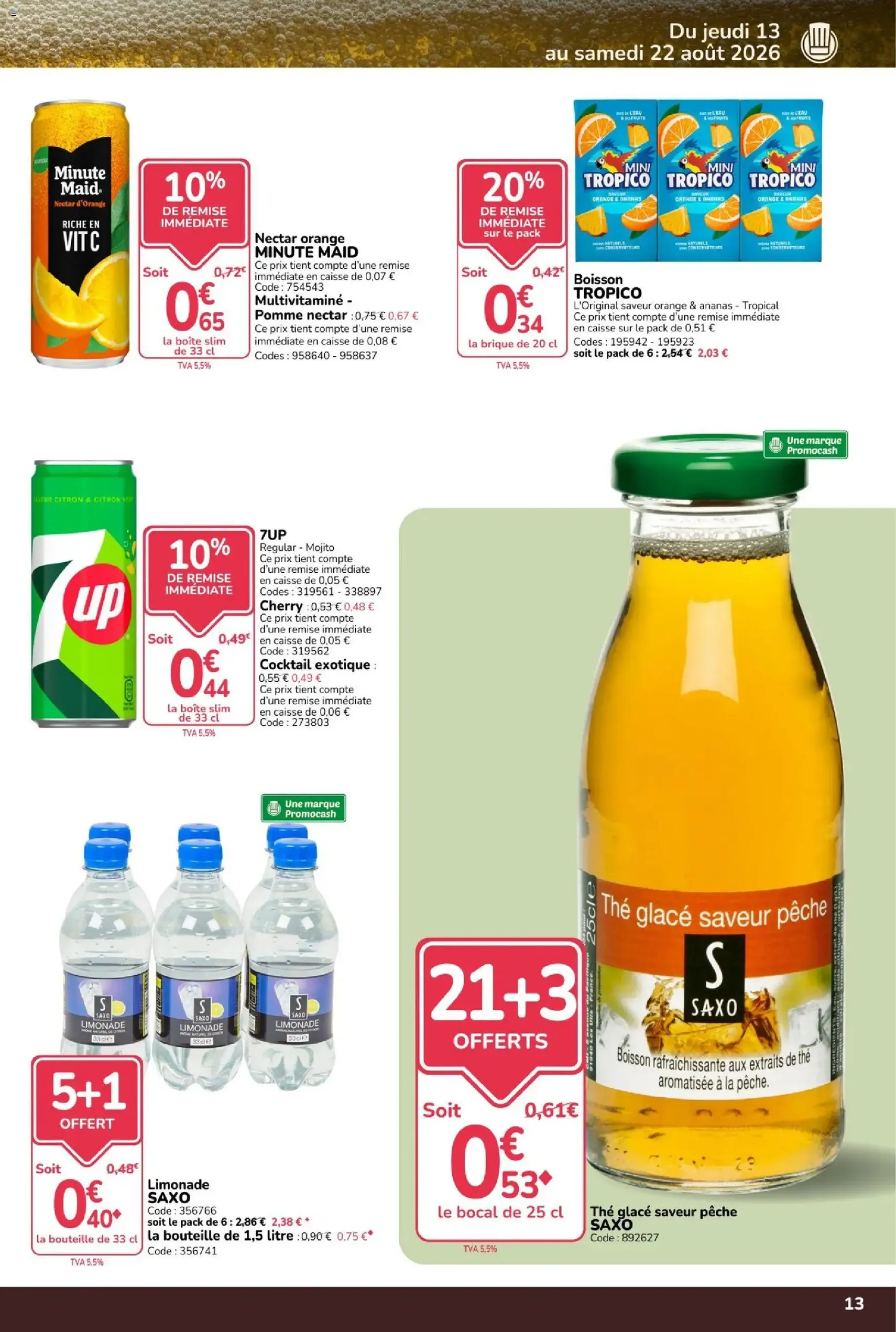 Promocash catalogue - brochure valable à partir du 13/08/2026, page 13 sur 24