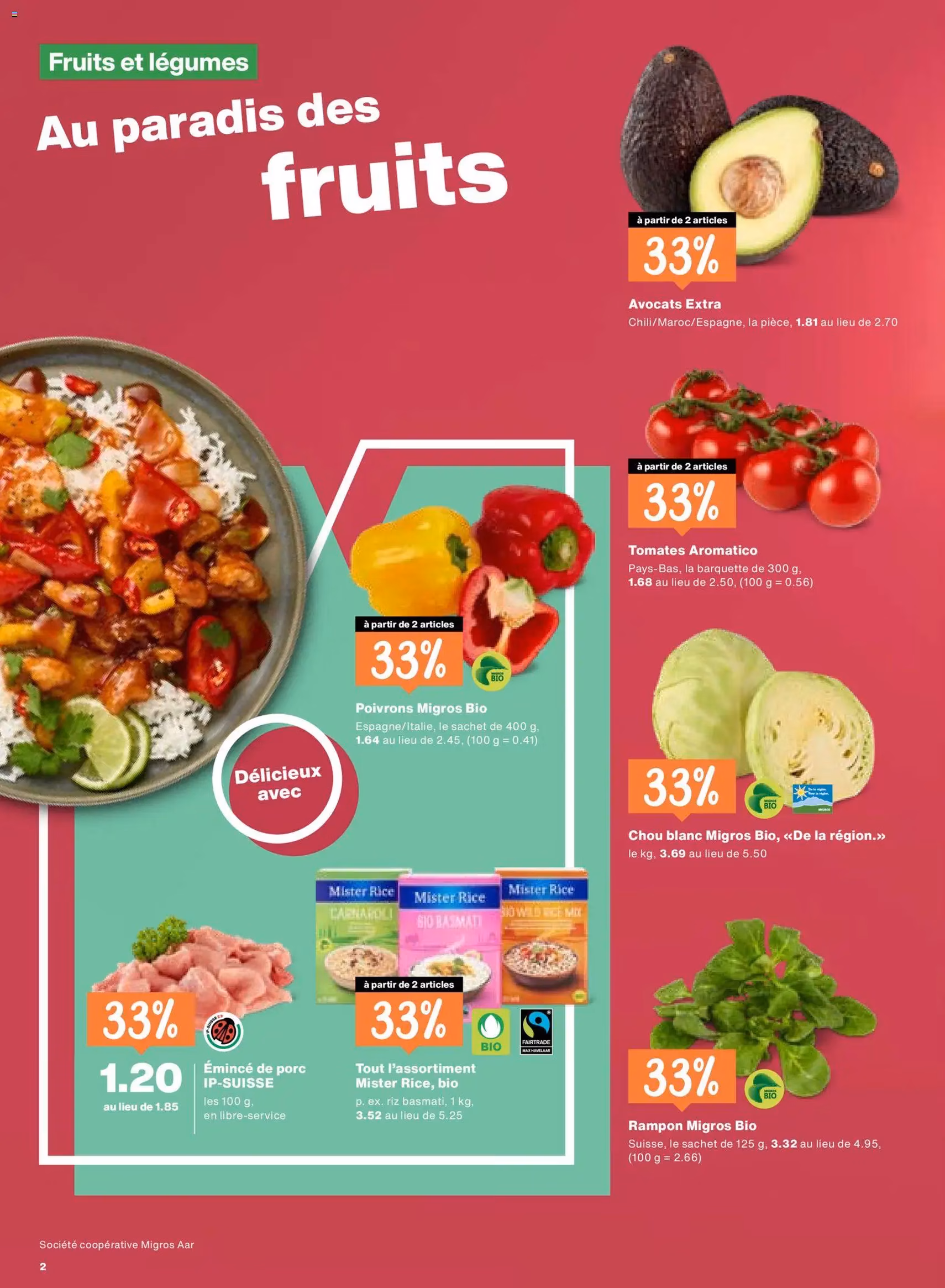 Migros Aktionen - Gültiger Prospekt ab 06.01.2026, Seite 2 von insgesamt 20