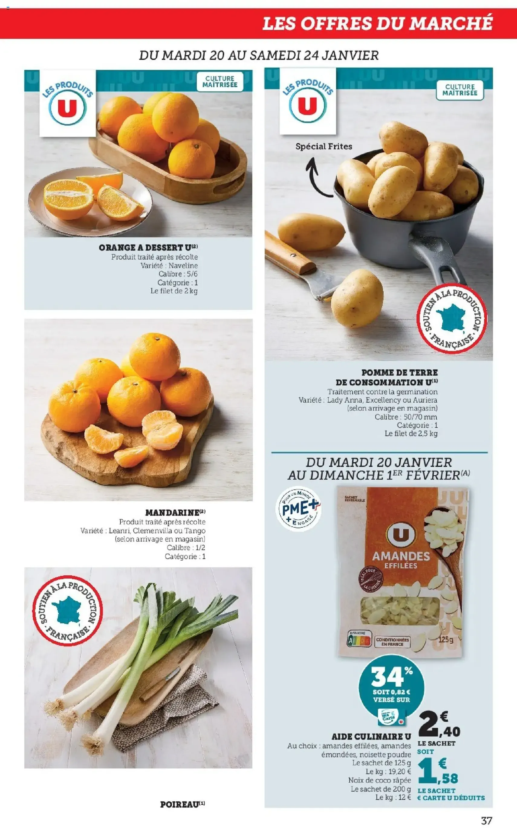 Super U catalogue - brochure valable à partir du 20/01/2026, page 37 sur 44