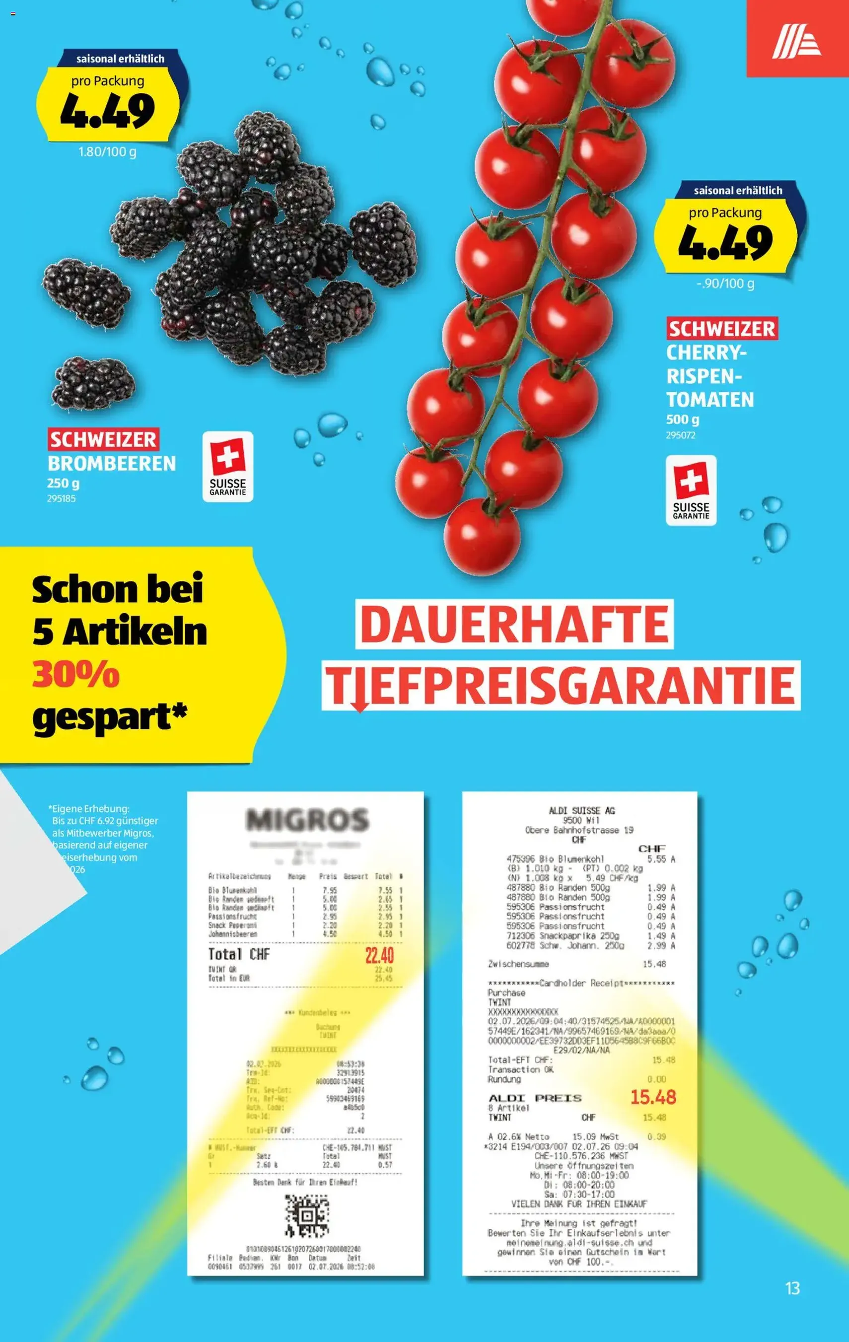 Aldi aktionen - Gültiger Prospekt ab 06.08.2026, Seite 13 von insgesamt 36