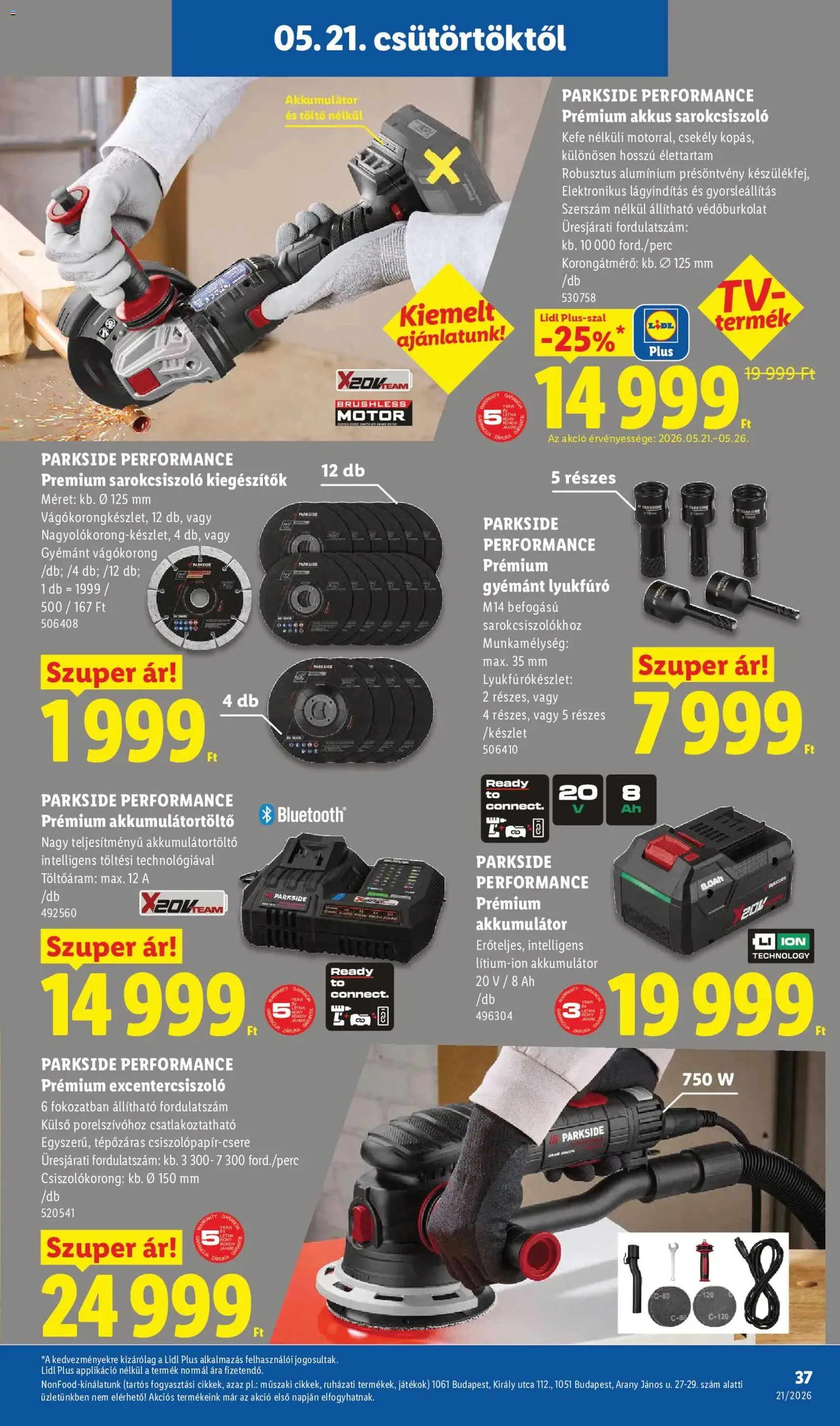 Lidl akciós újság - 2026.05.21. érvényes szórólap 37 oldal 84 oldalból
