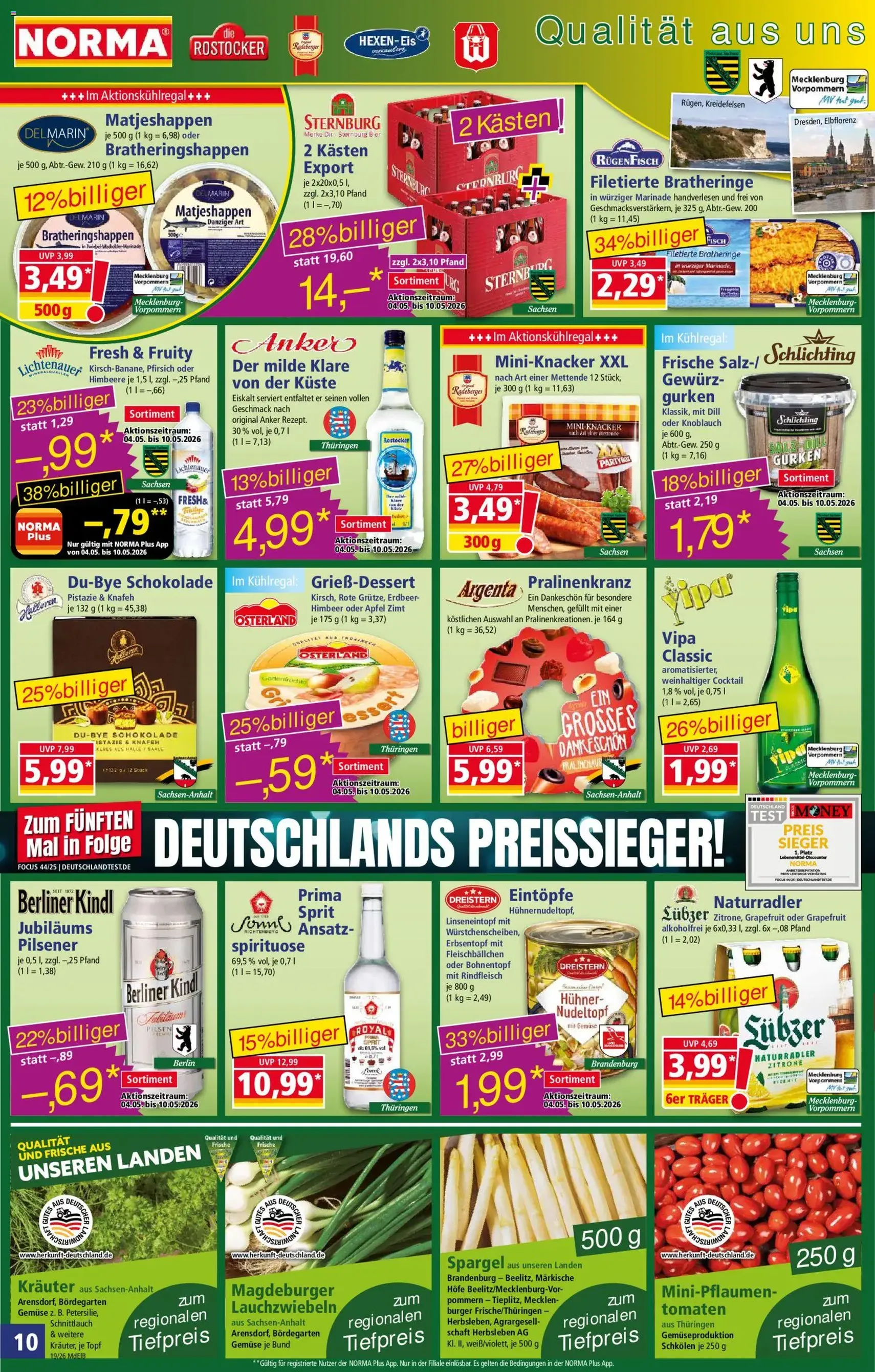 Norma Prospekt - Gültiger Prospekt ab 04.05.2026, Seite 10 von insgesamt 20