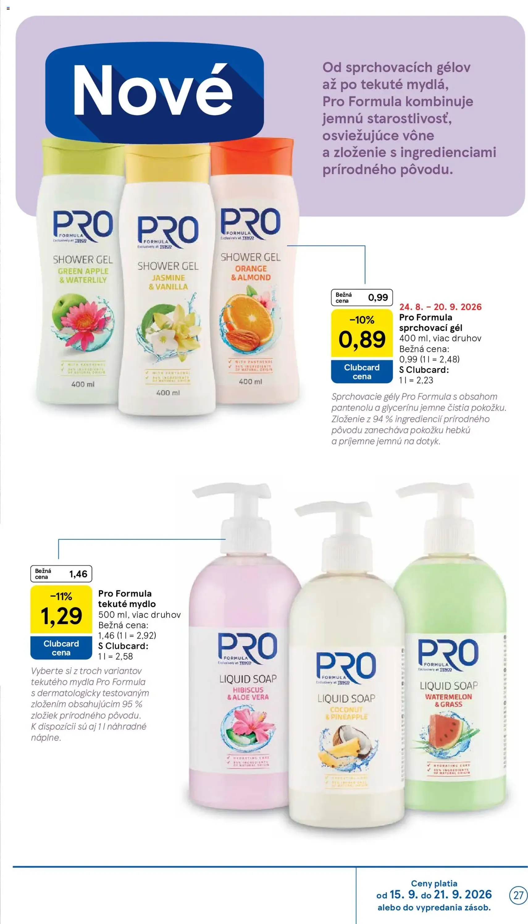 Tesco Hypermarket - leták - platný leták od 16.09.2026 strana 27 z 42