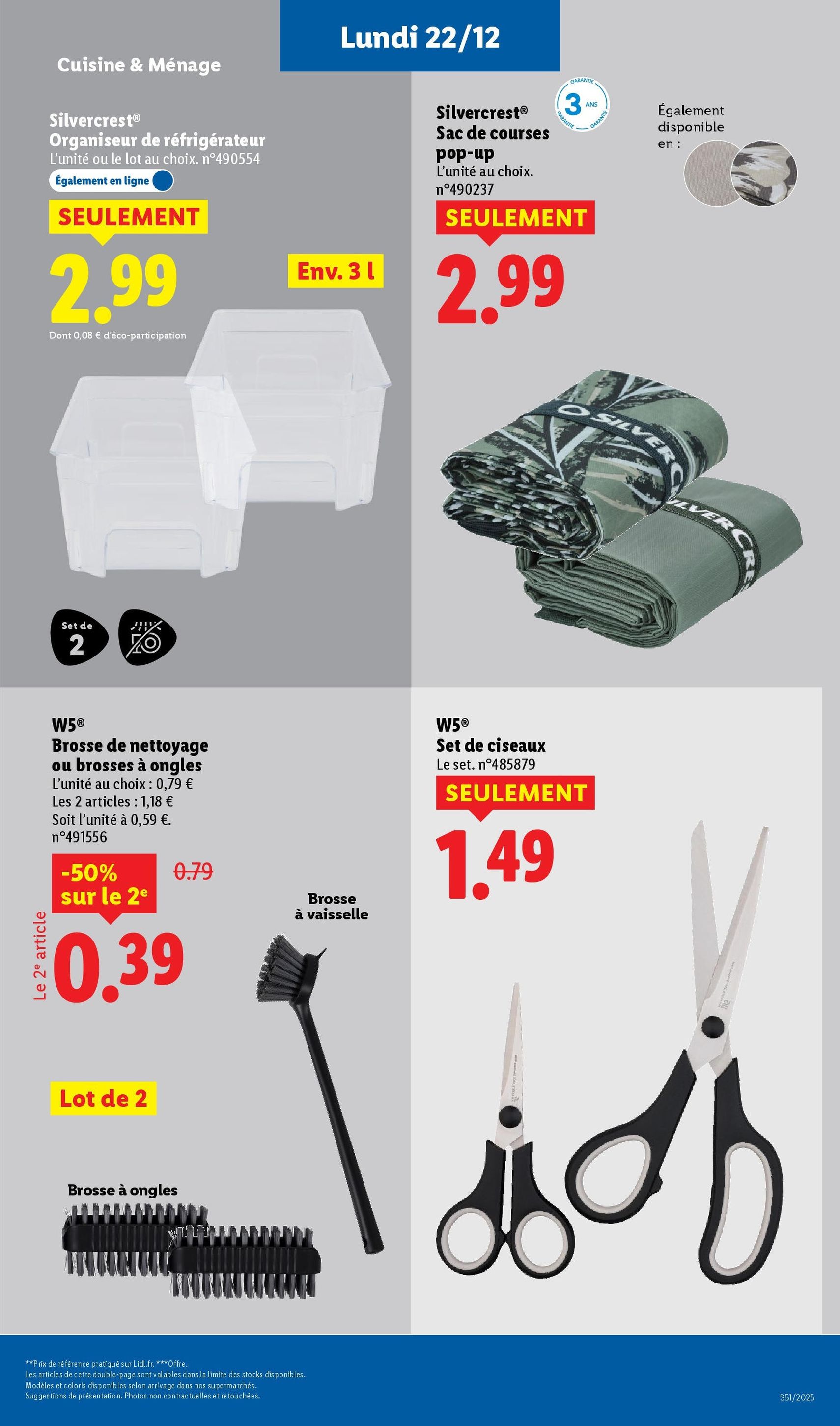 LIDL catalogue semaine 51 - brochure valable à partir du 18/12/2025, page 71 sur 87