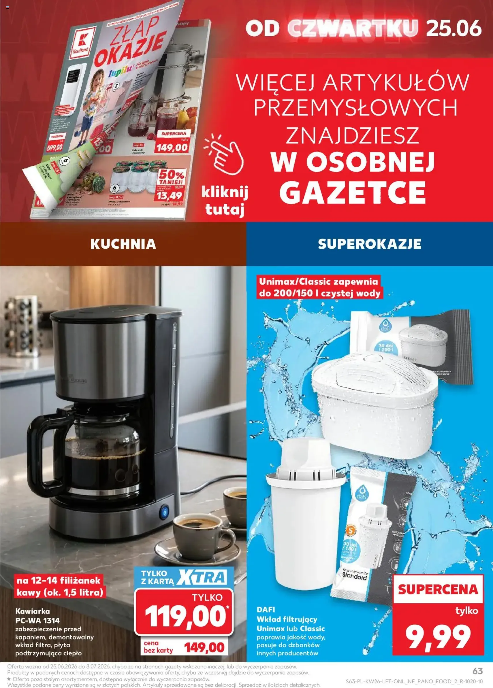 Kaufland gazetka - ważny gazetka od 25.06.2026 strona 63 z 64