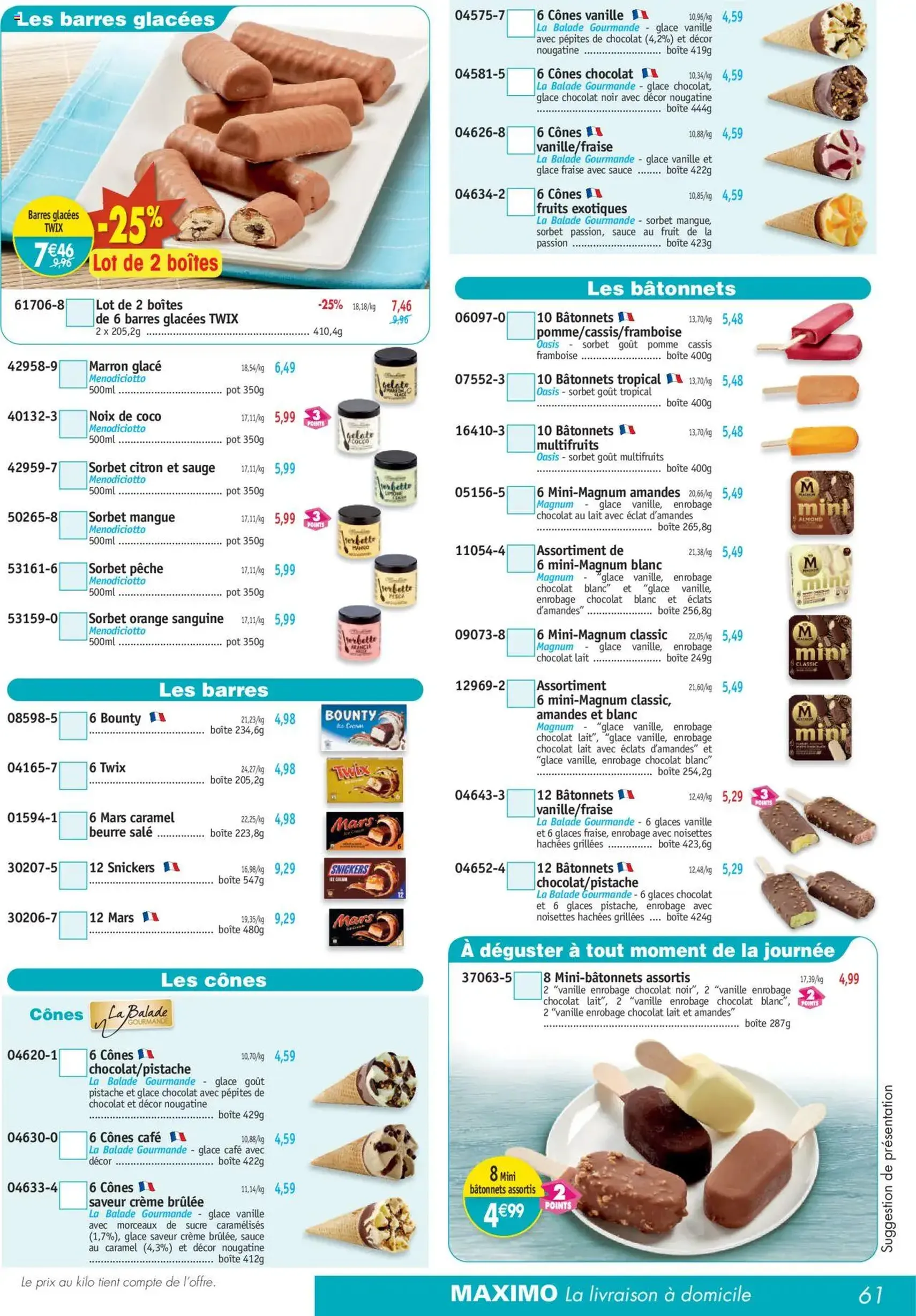 Maximo catalogue - brochure valable à partir du 01/08/2025, page 61 sur 64