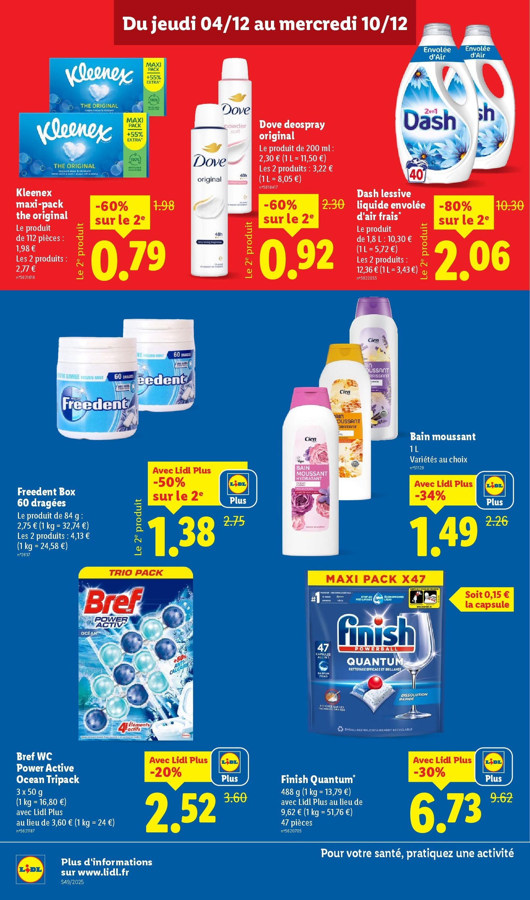 LIDL catalogue semaine 49 - brochure valable à partir du 04/12/2025, page 16 sur 96