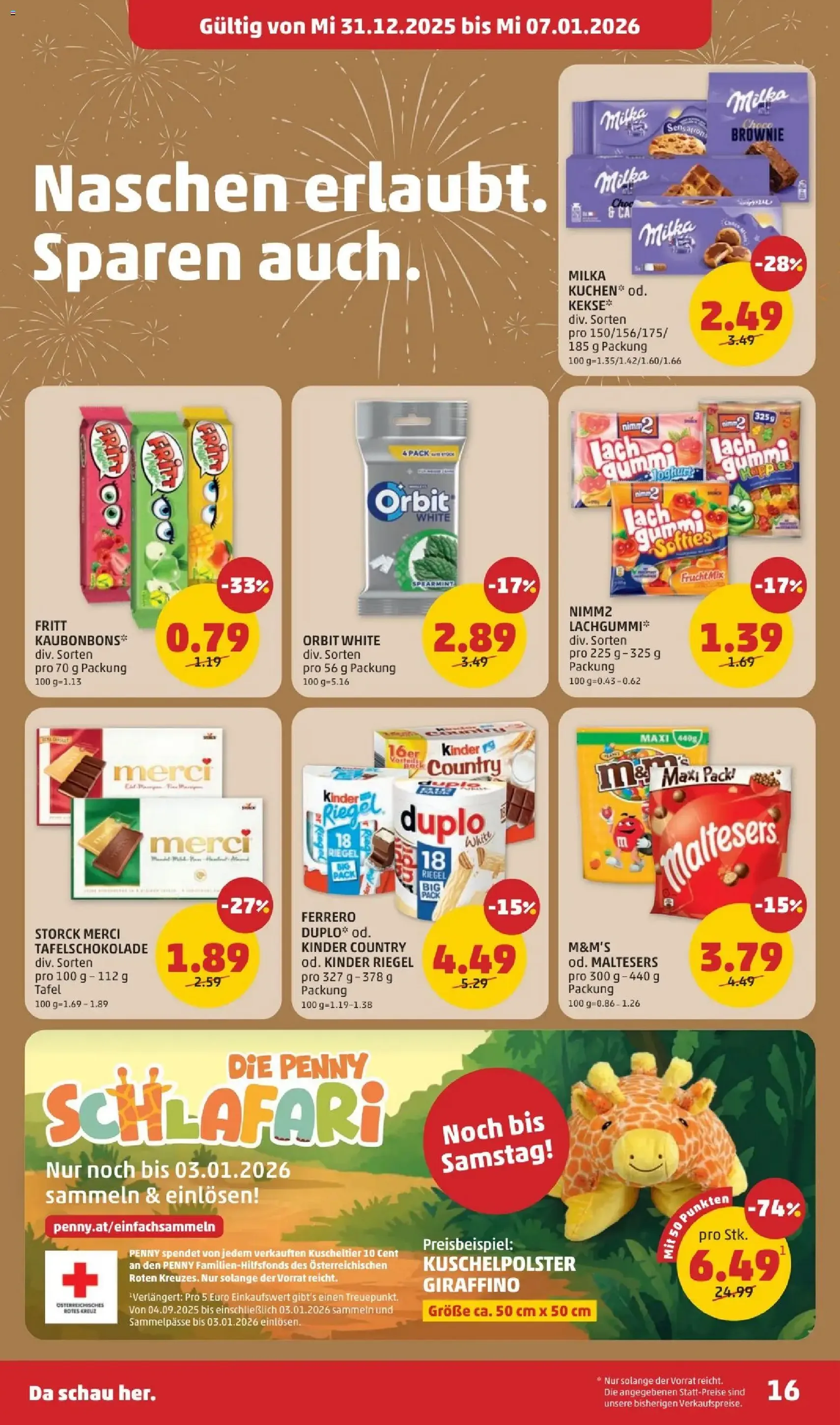 Penny Markt Flugblatt - Gültiger Prospekt ab 31.12.2025, Seite 16 von insgesamt 32