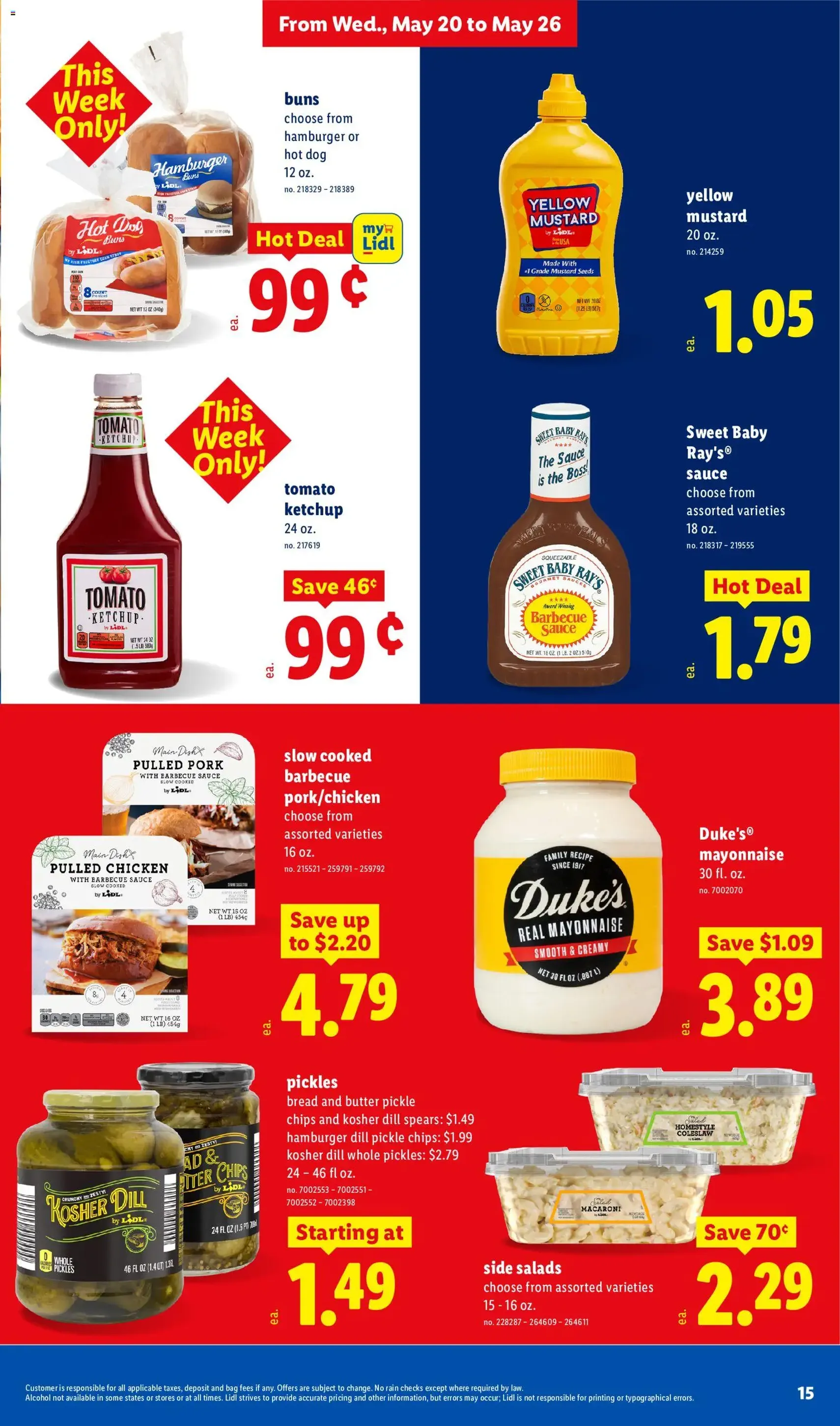 Lidl Weekly Ad - valid flyer from 05/20/2026, page 15 of 38