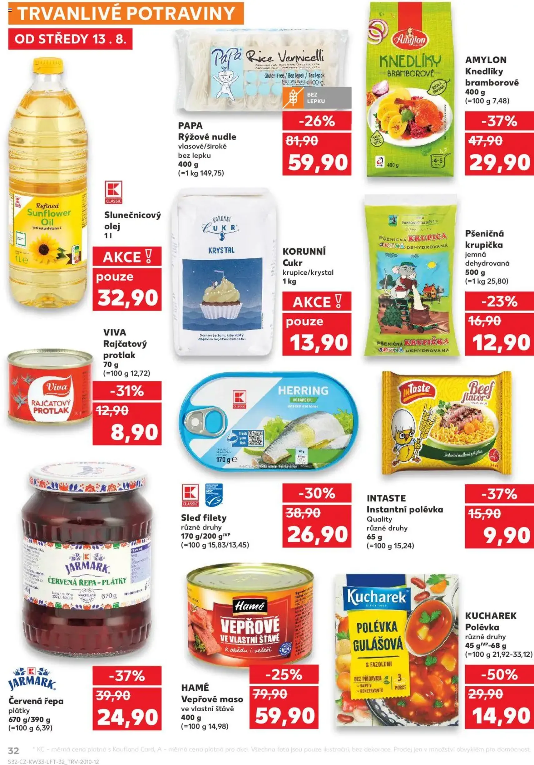 Kaufland leták - platný leták od 13.08.2025 strana 32 z 90 Kaufland leták - platný leták od 13.08.2025 strana 32 z 90