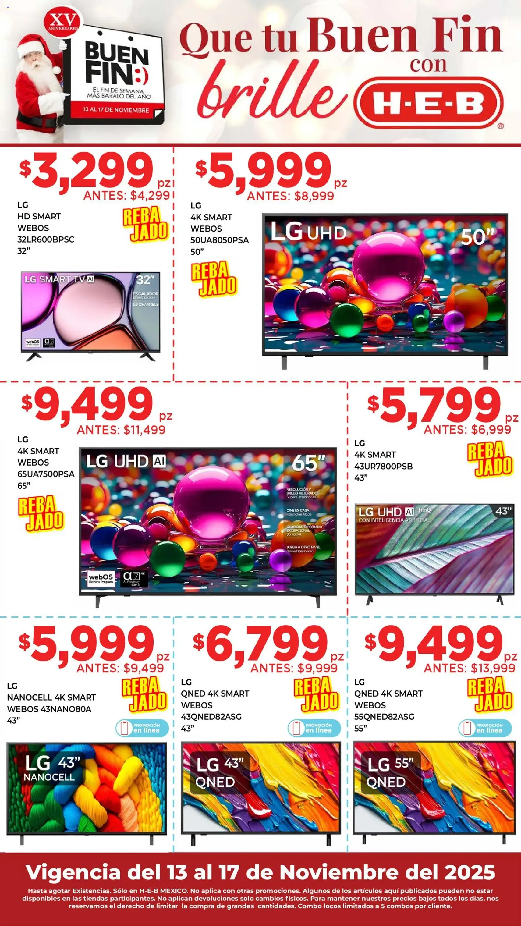 H-E-B Buen Fin - folleto válido desde 13/11/2025 página 5 de 29