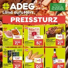 ADEG Flugblatt - Prospekt Vorschau gültig ab 24.07.2025