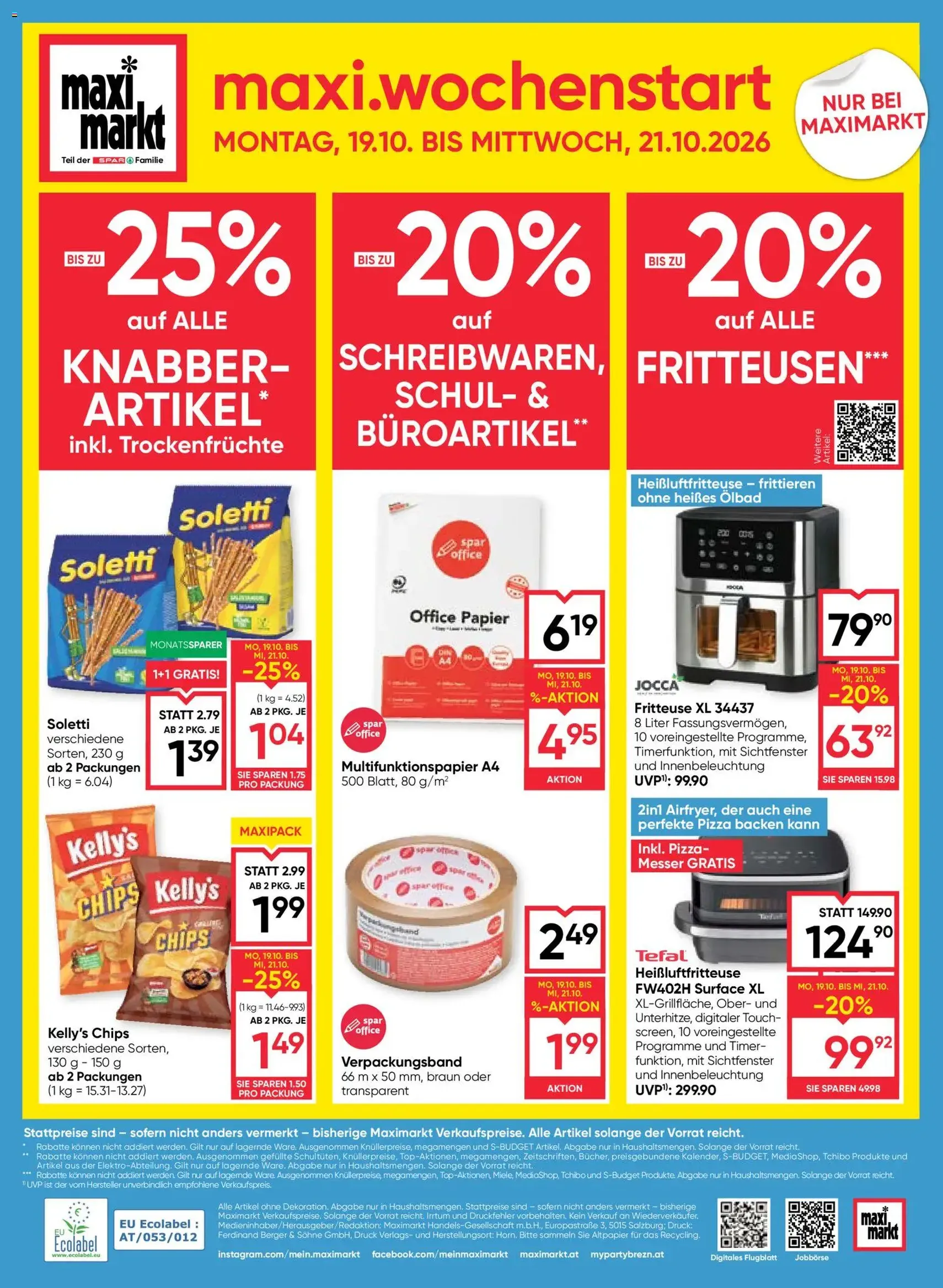 Maximarkt Flugblatt - Gültiger Prospekt ab 15.10.2026, Seite 24 von insgesamt 24